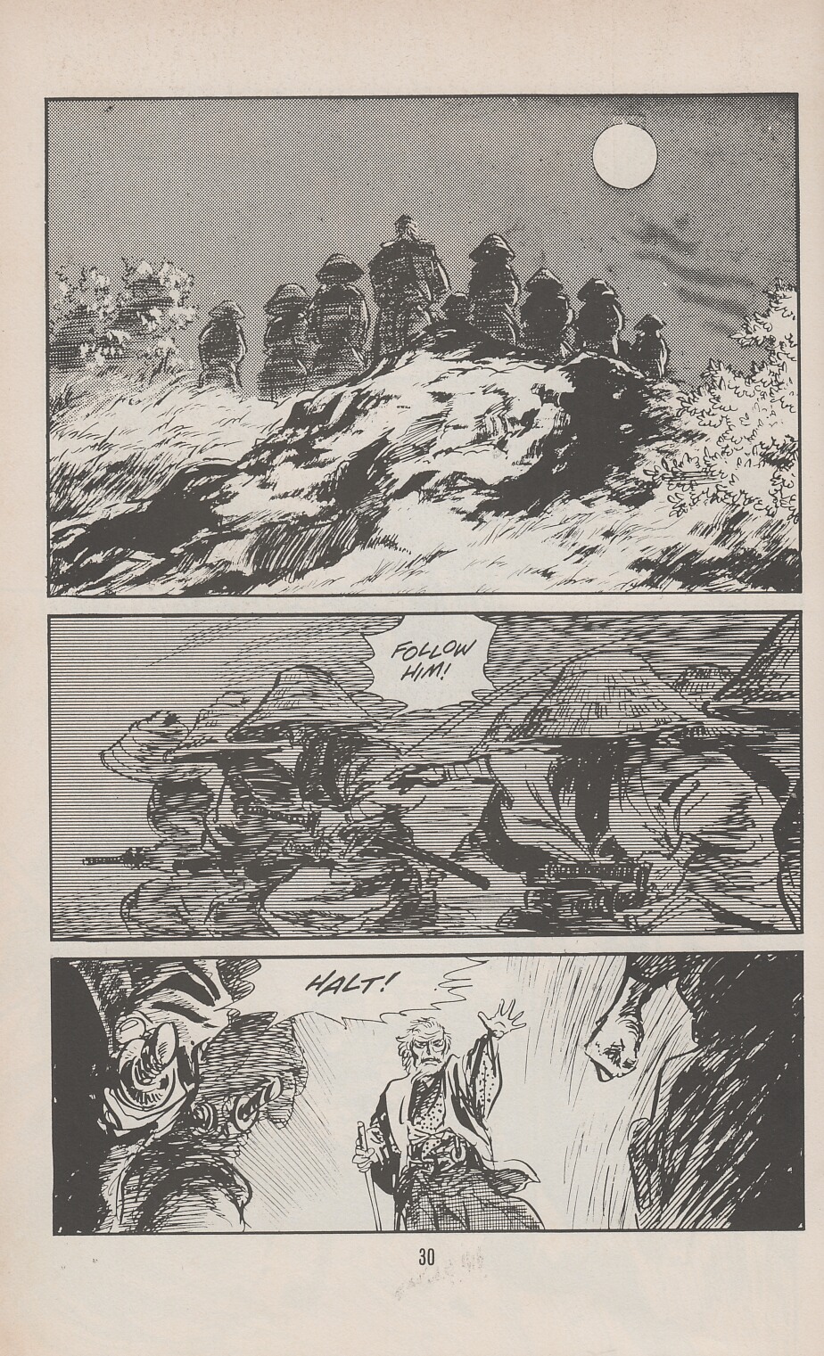 Read online Lone Wolf and Cub comic -  Issue #16 - 35