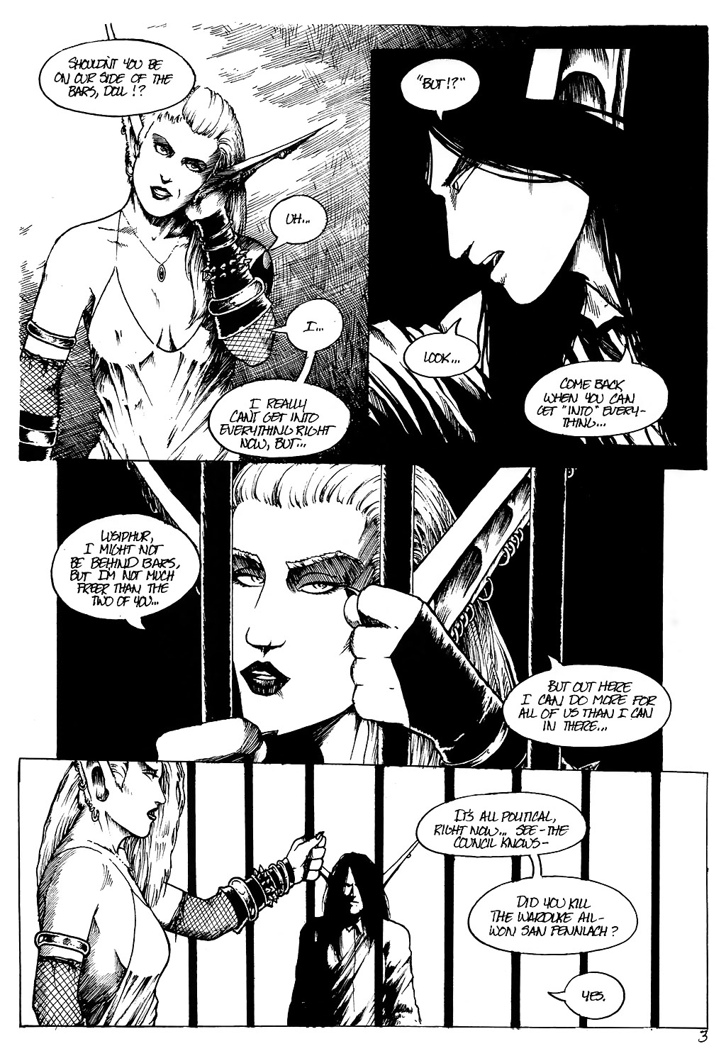 Read online Poison Elves (1995) comic -  Issue #57 - 5