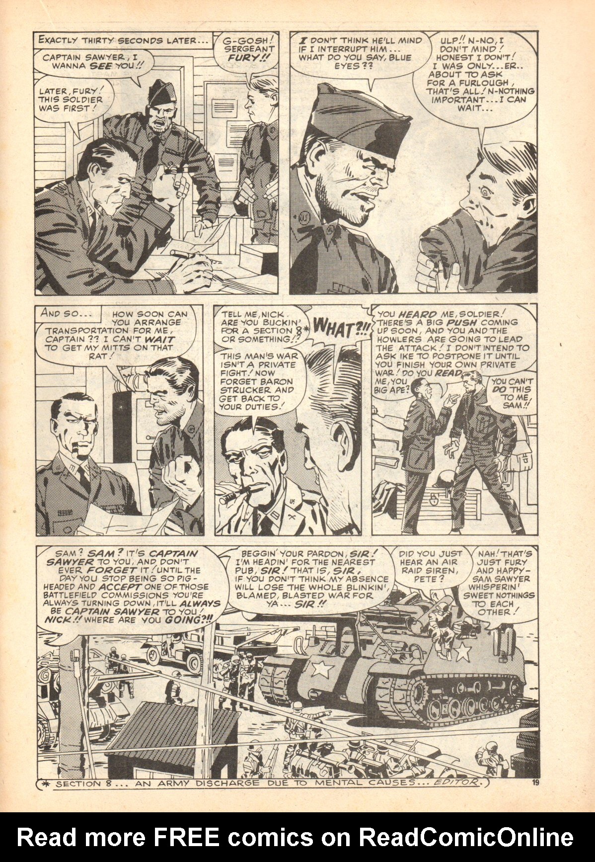 Read online Fury (1977) comic -  Issue #7 - 19