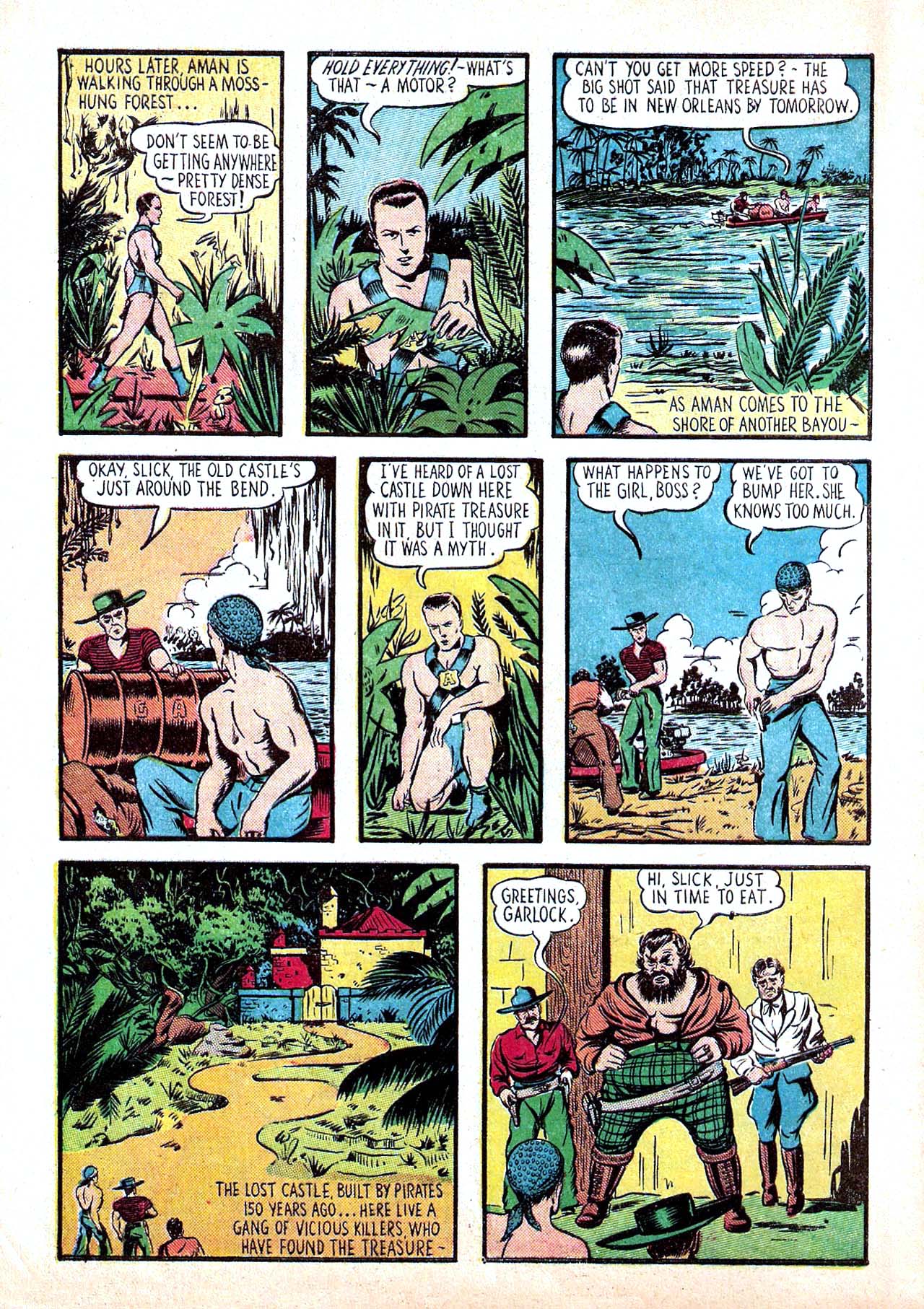 Read online Amazing Man Comics comic -  Issue #11 - 6