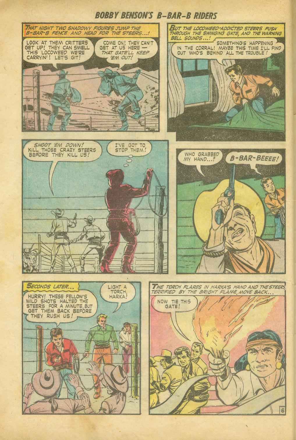 Read online Bobby Benson's B-Bar-B Riders comic -  Issue #8 - 16