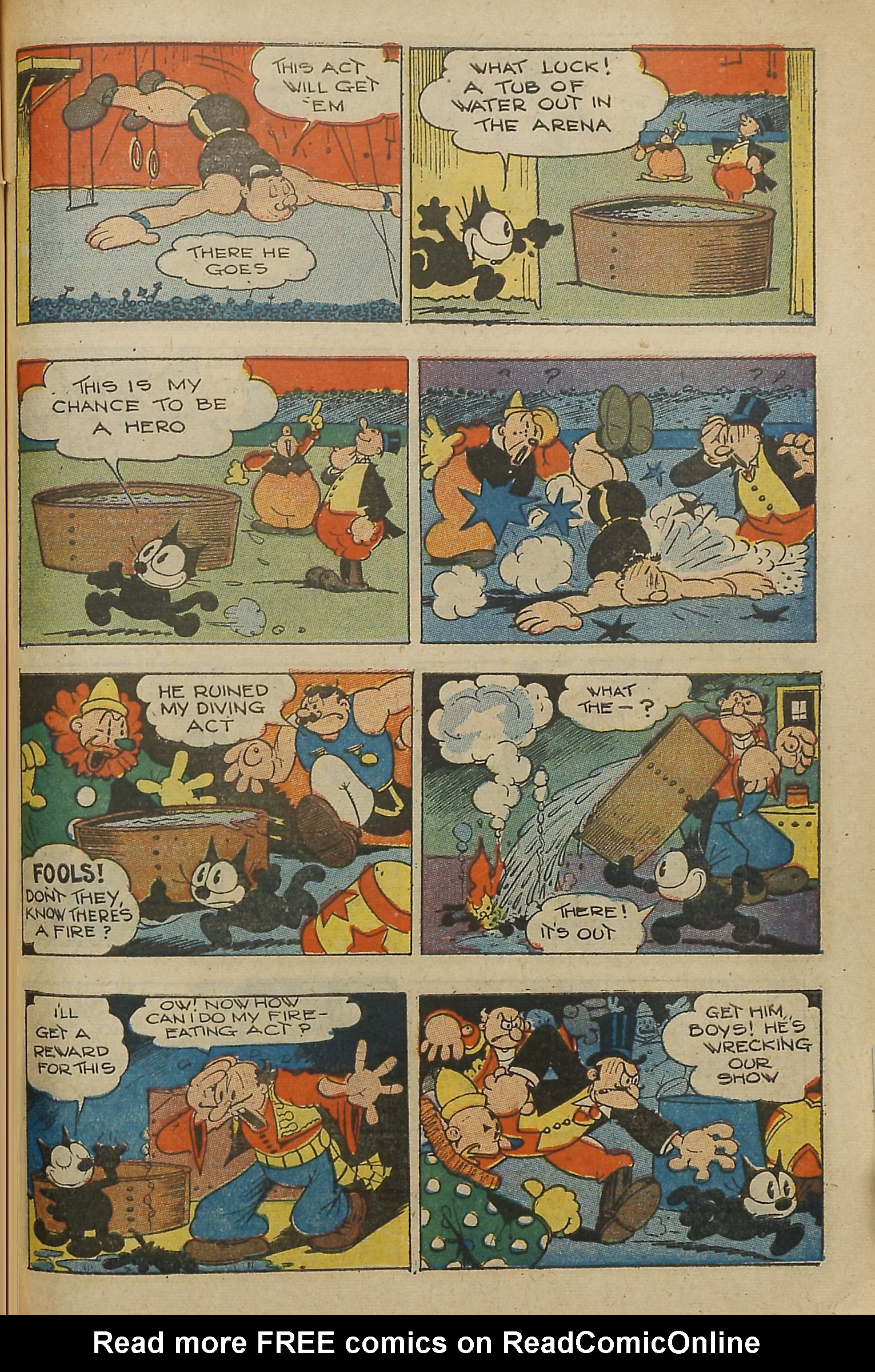 Read online Felix the Cat (1951) comic -  Issue #37 - 56