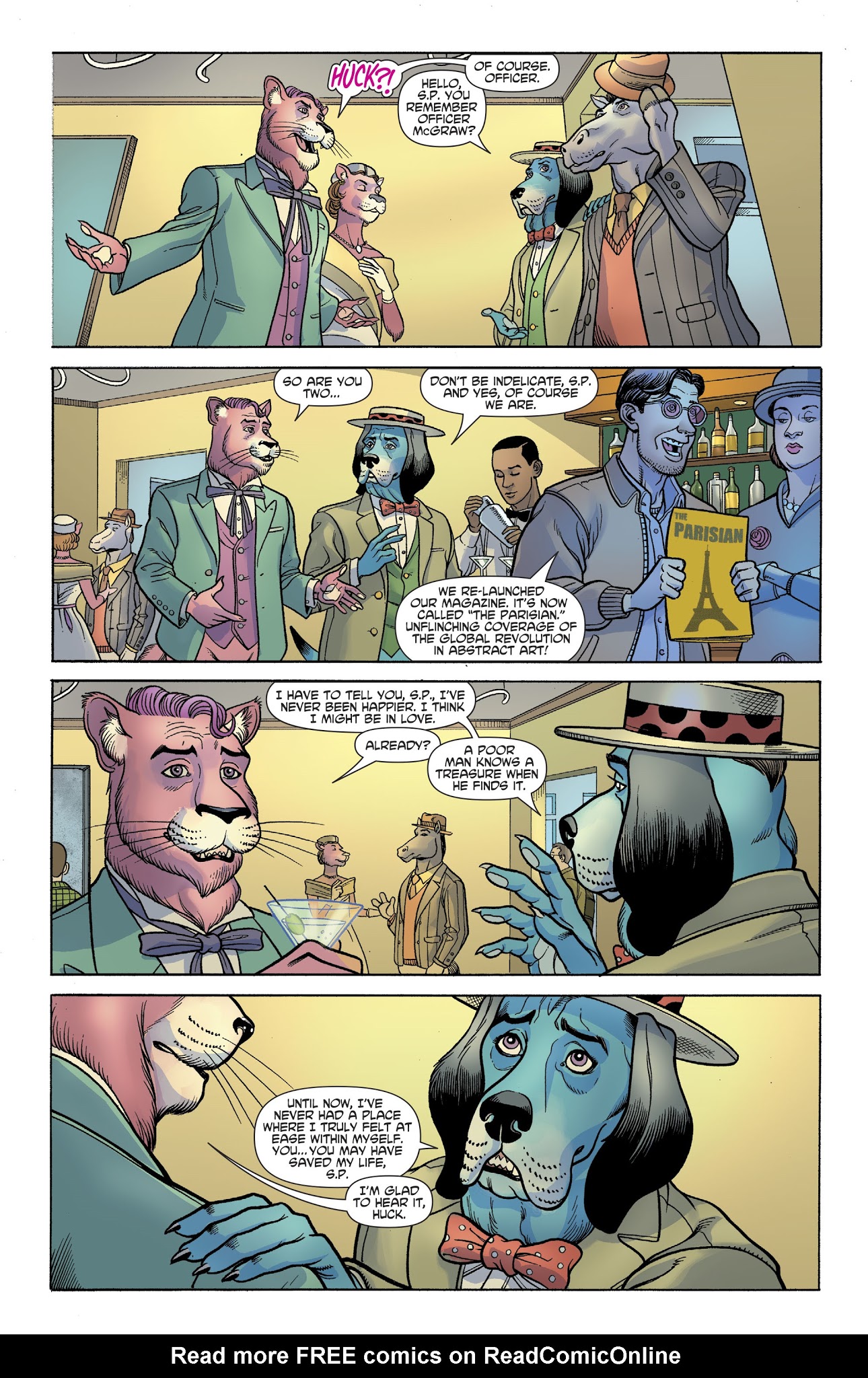 Read online Exit Stage Left: The Snagglepuss Chronicles comic -  Issue #3 - 19
