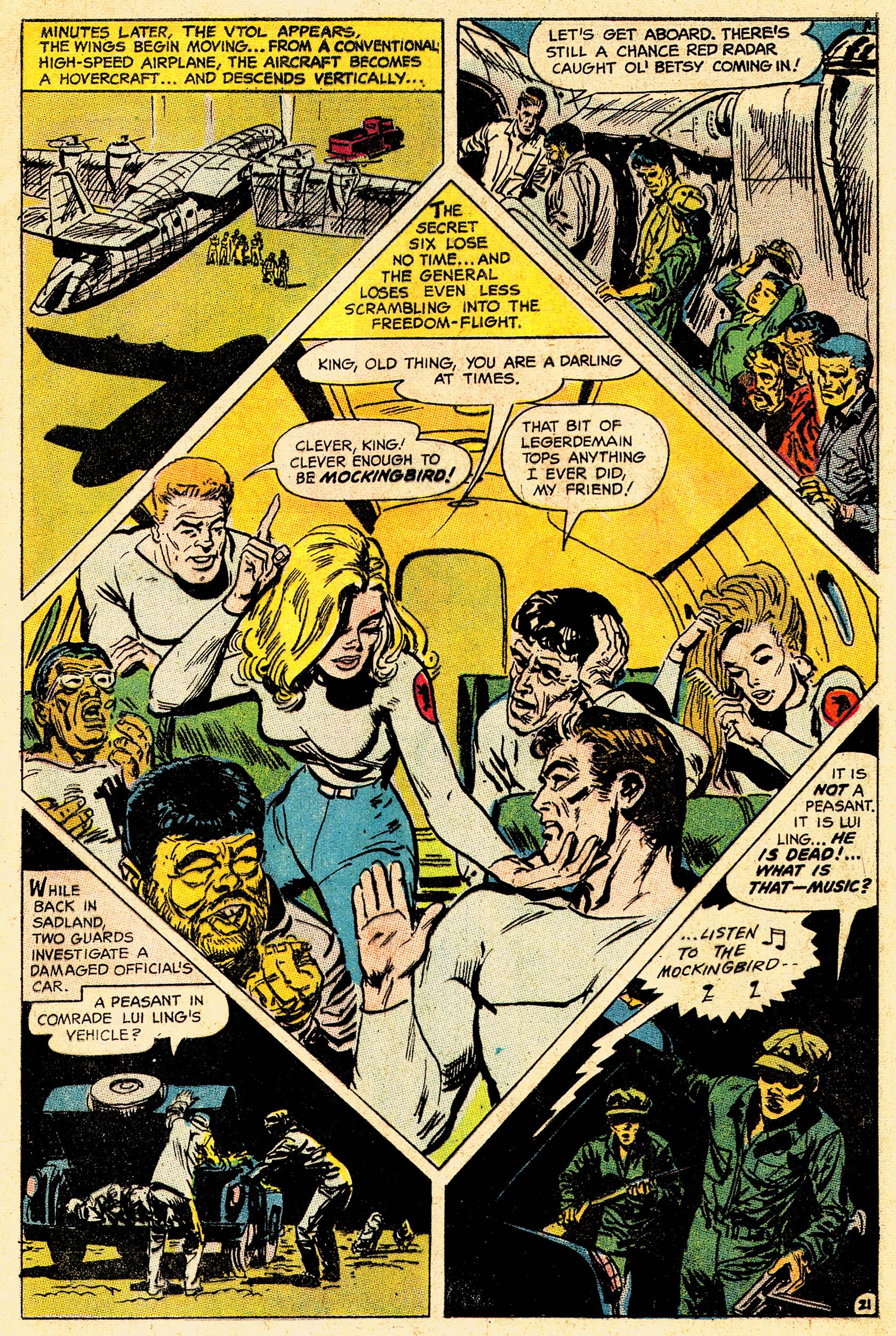 Read online Secret Six (1968) comic -  Issue #4 - 28