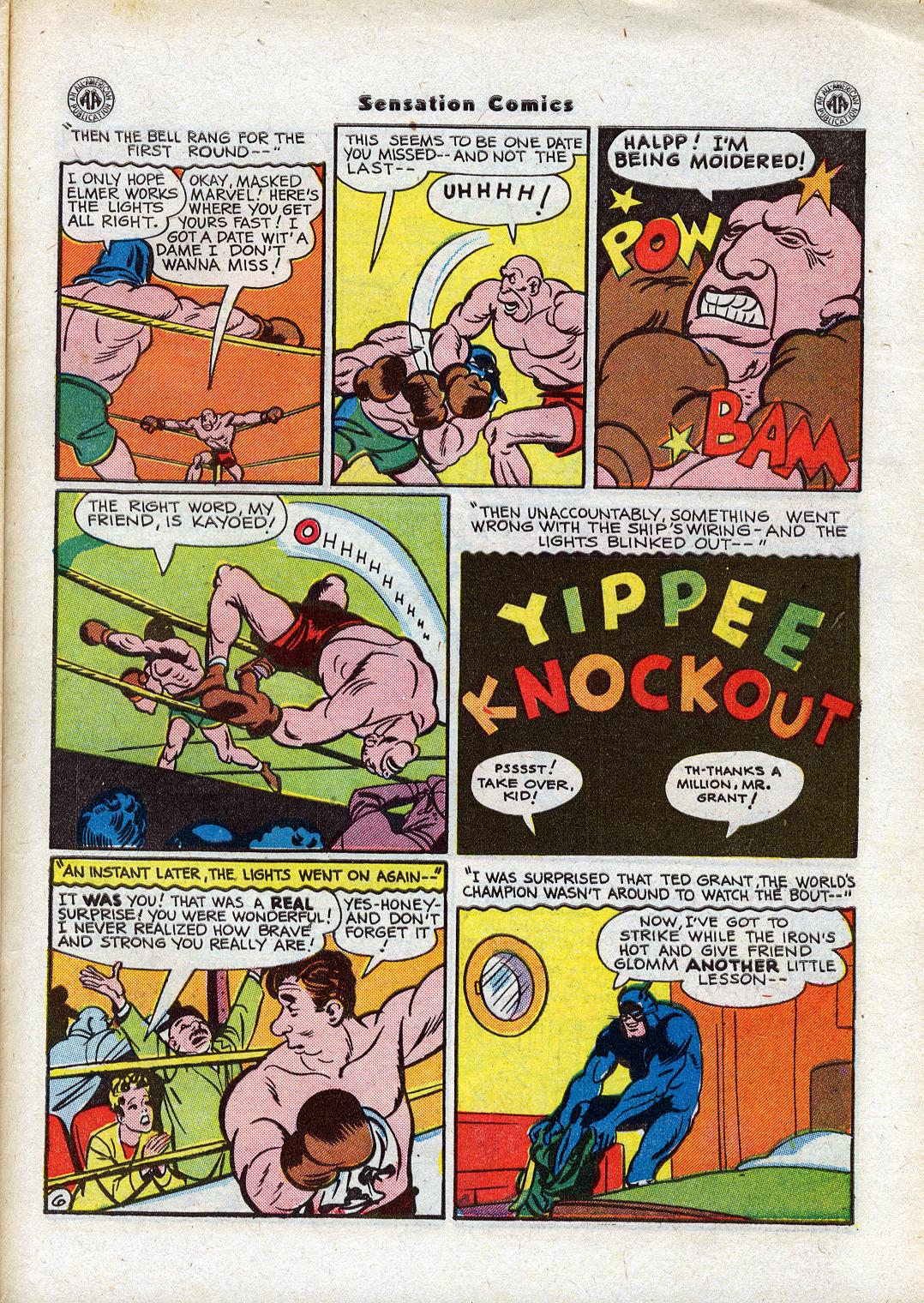 Read online Sensation (Mystery) Comics comic -  Issue #44 - 47