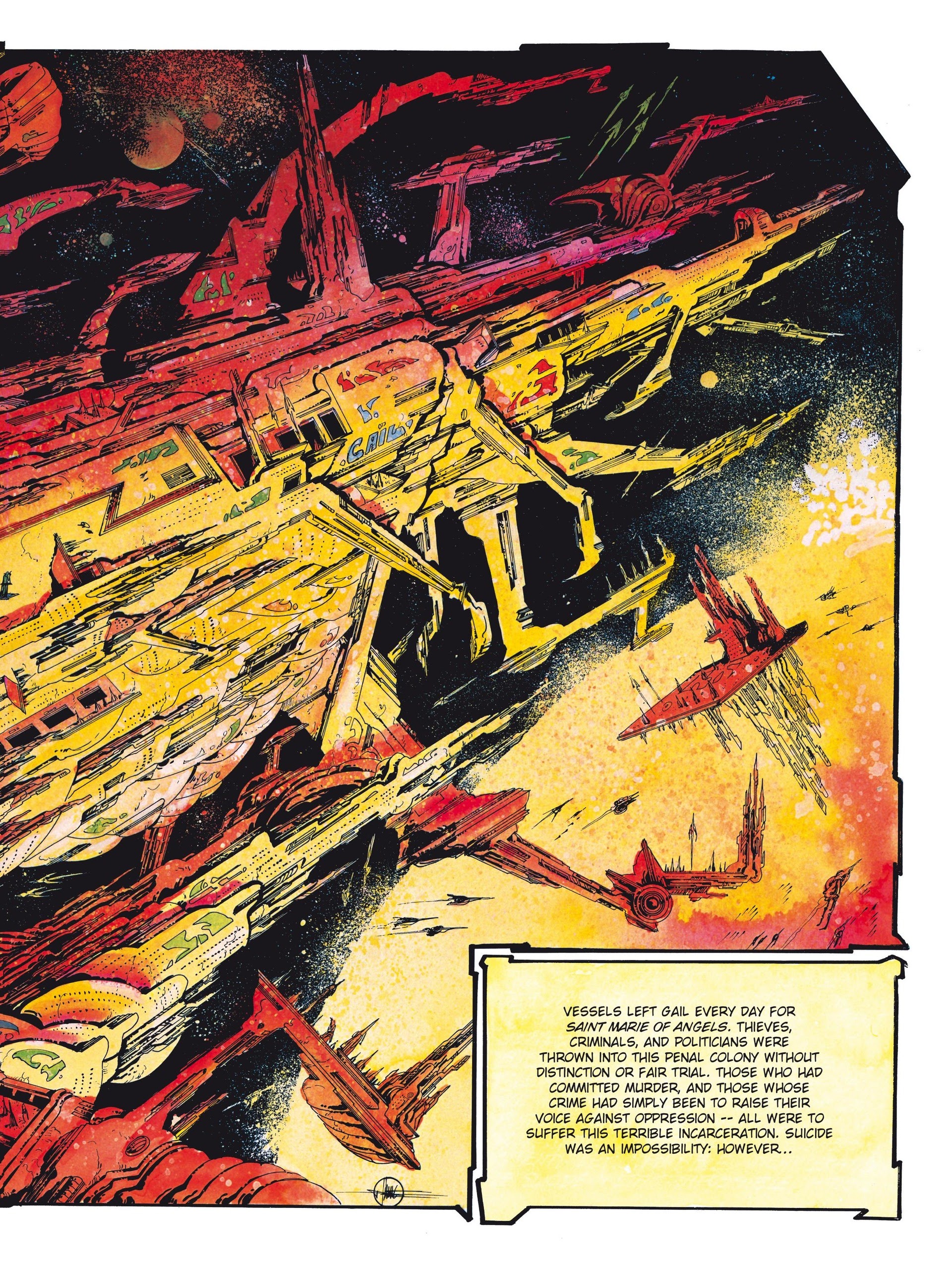 Read online Lone Sloane: Gail comic -  Issue # Full - 12