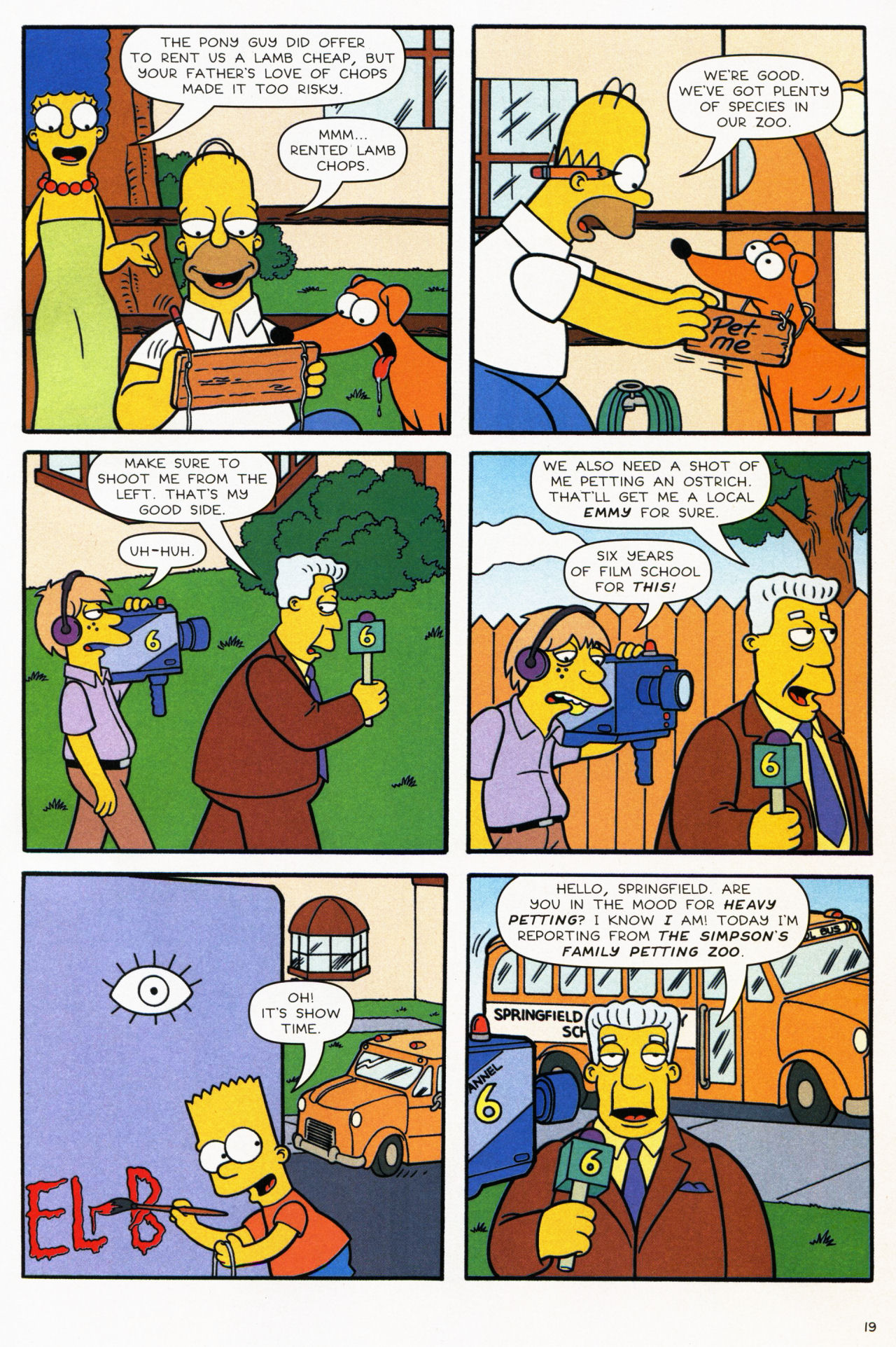 Read online Simpsons Comics comic -  Issue #139 - 17