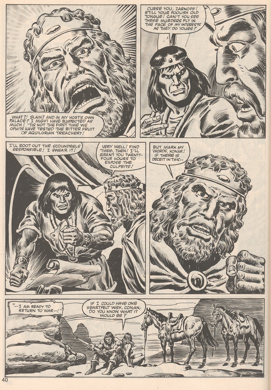 Read online The Savage Sword Of Conan comic -  Issue #104 - 40