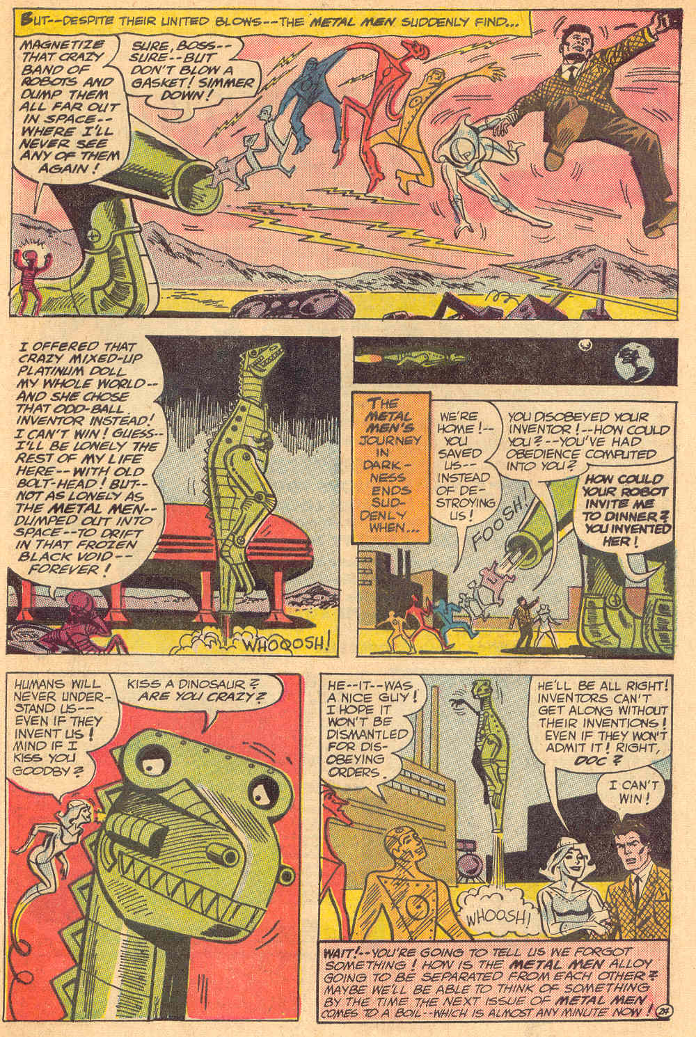 Read online Metal Men (1963) comic -  Issue #18 - 33