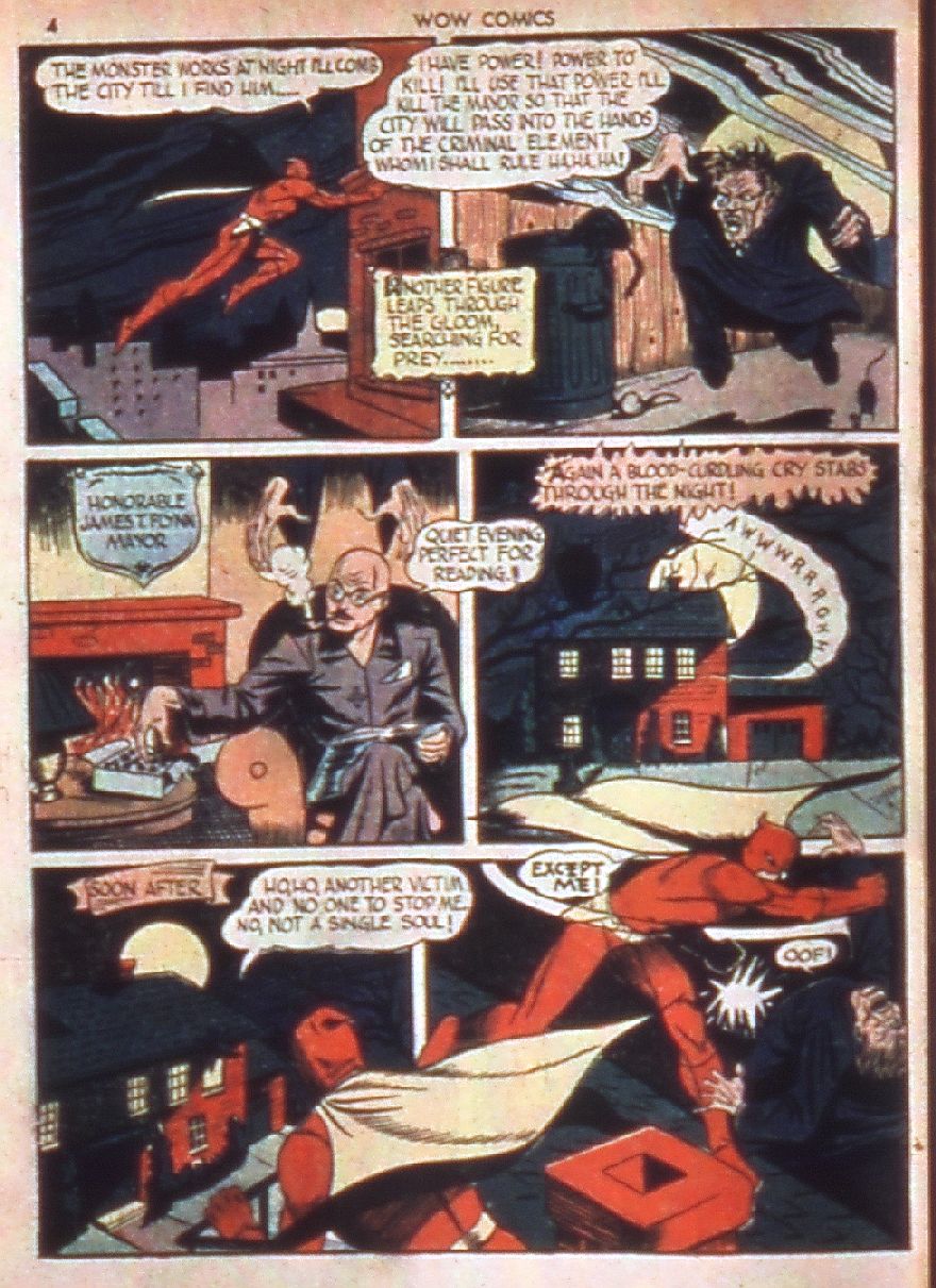 Read online Wow Comics comic -  Issue #4 - 6