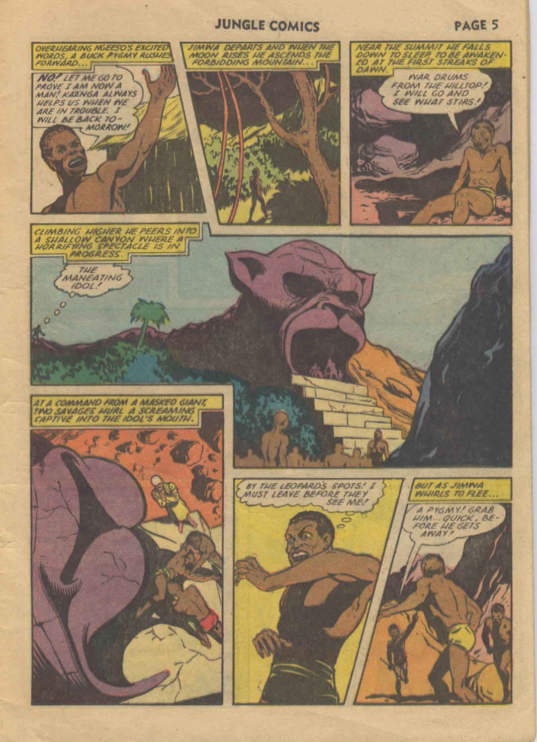 Read online Jungle Comics comic -  Issue #34 - 7