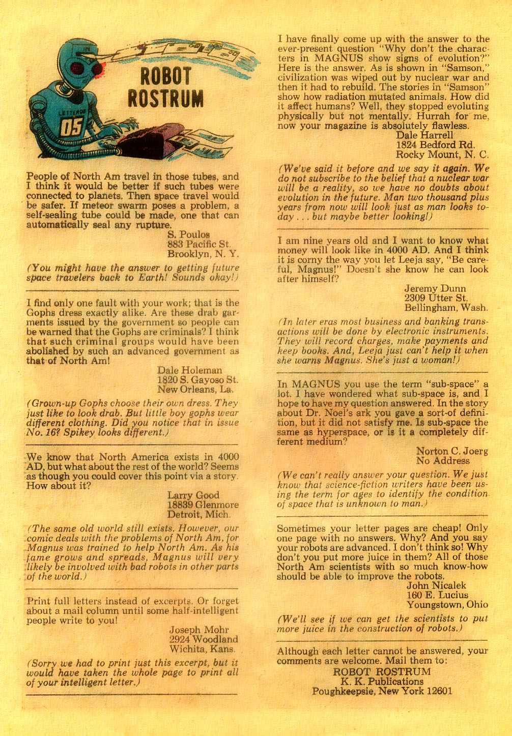 Read online Magnus, Robot Fighter 4000 AD comic -  Issue #19 - 29