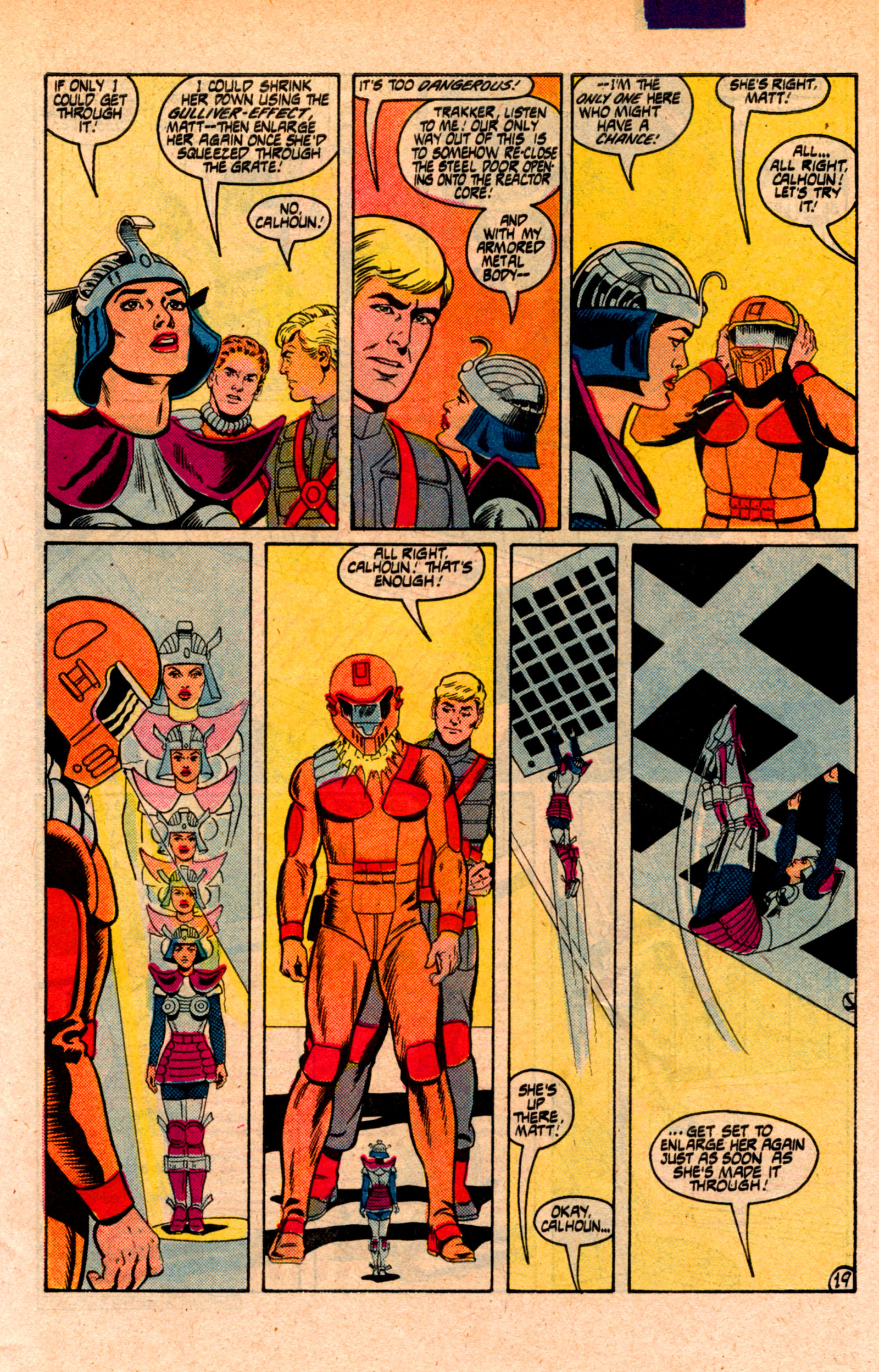 Read online MASK (1987) comic -  Issue #9 - 27