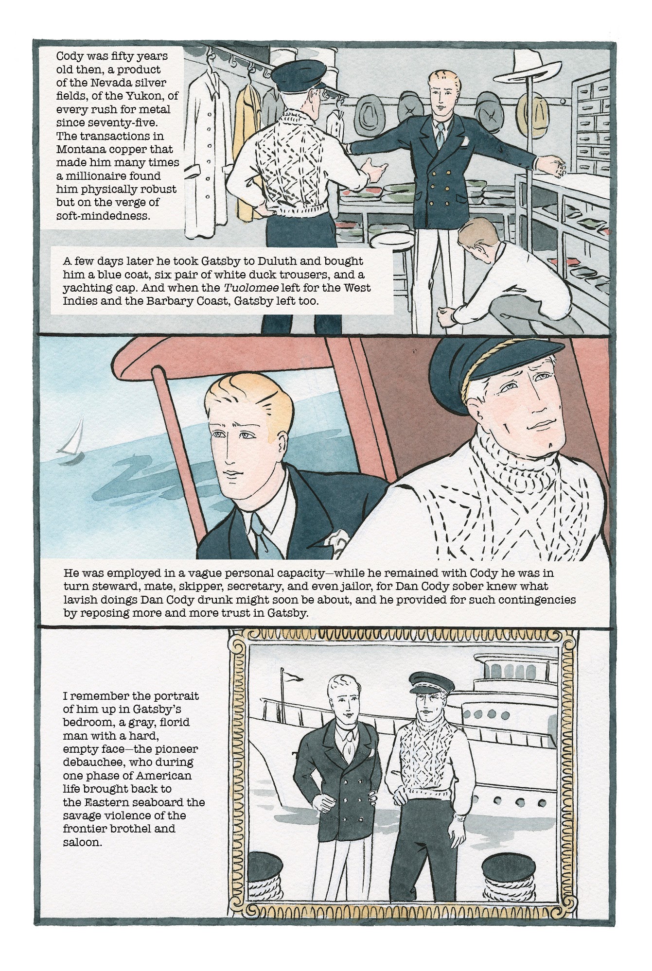 Read online The Great Gatsby: The Graphic Novel comic -  Issue # TPB (Part 2) - 22