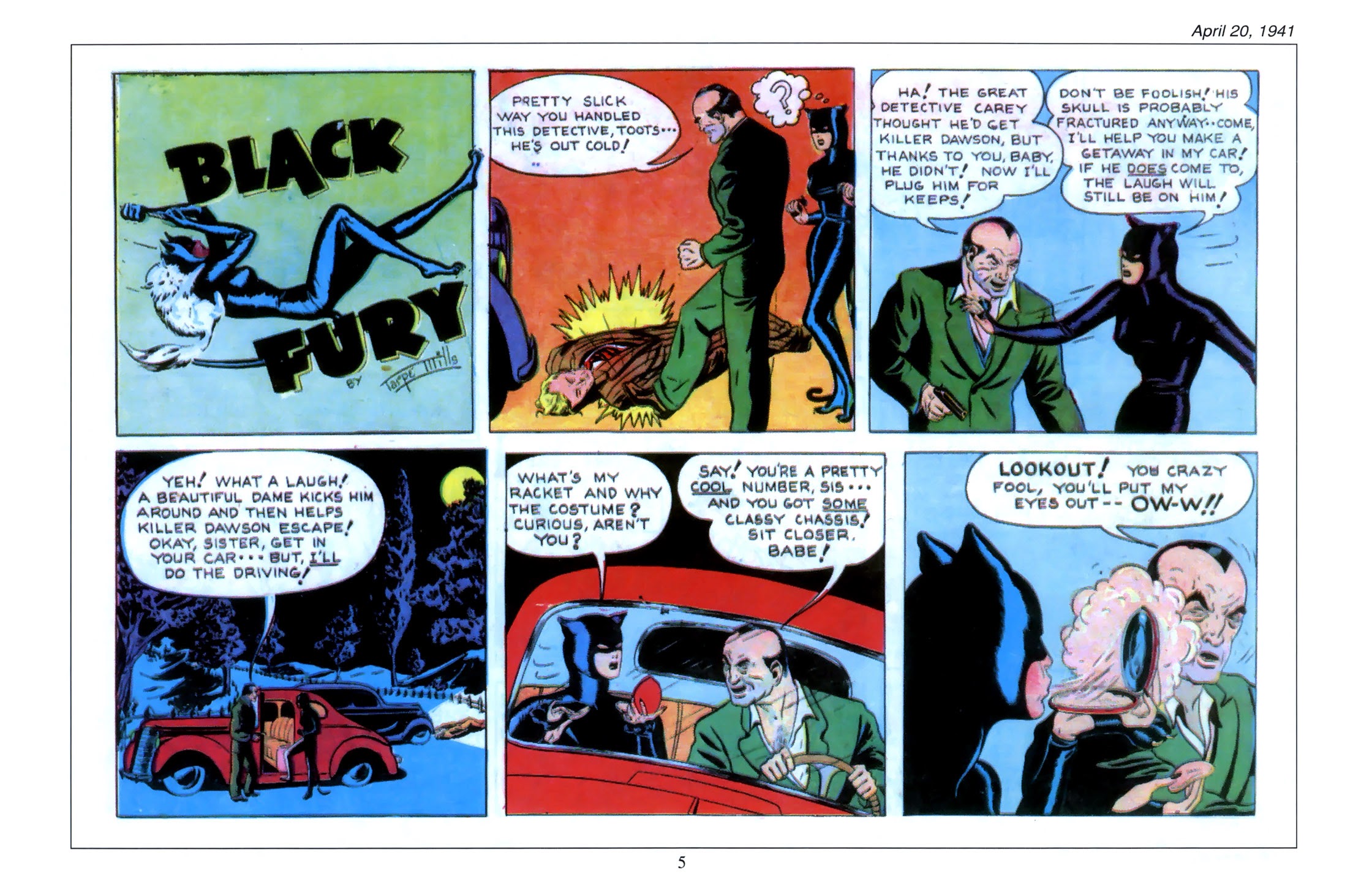 Read online Miss Fury in Full Color comic -  Issue # Full - 35