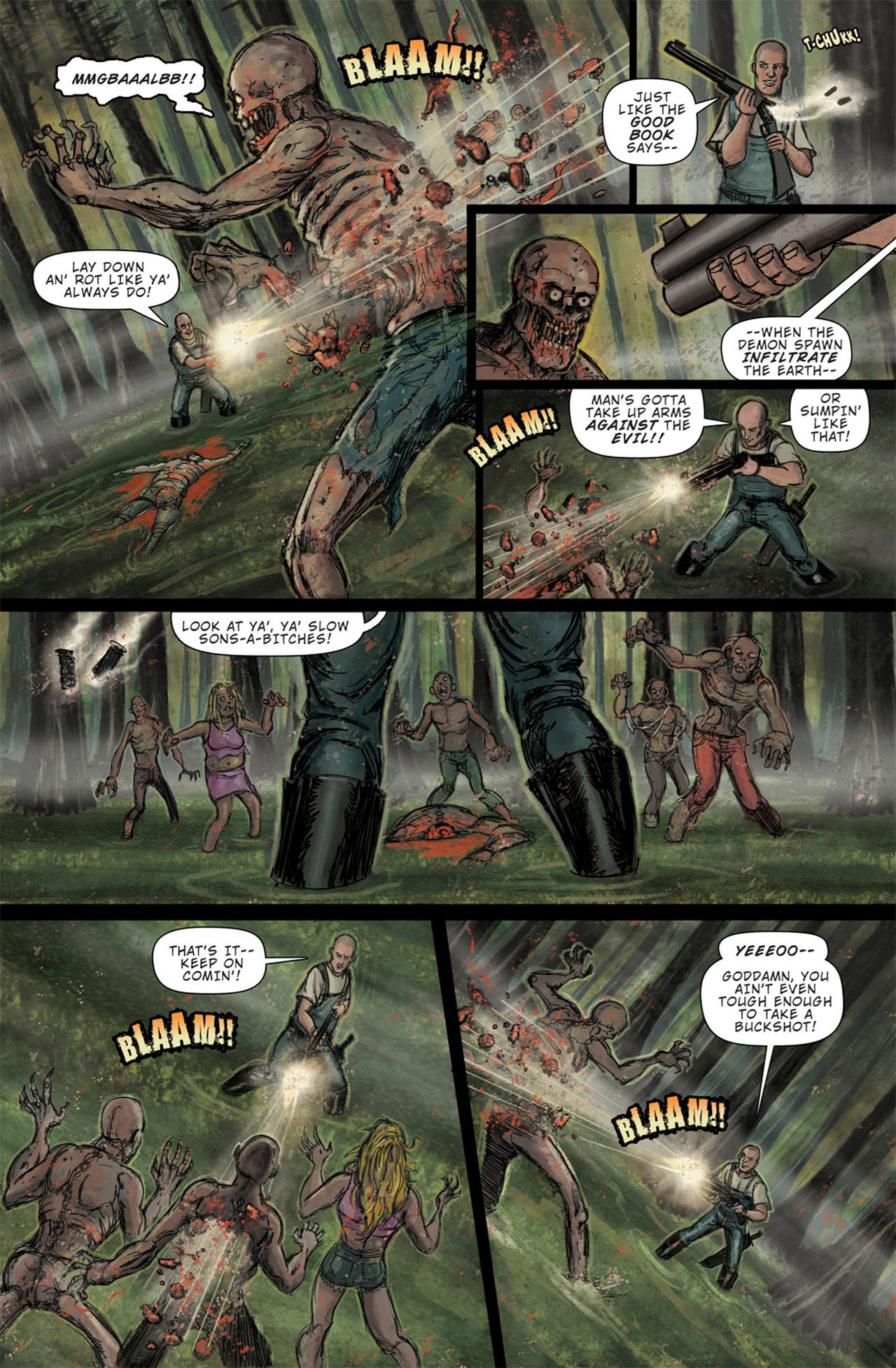 Read online Zombie Terrors comic -  Issue #1 - 8