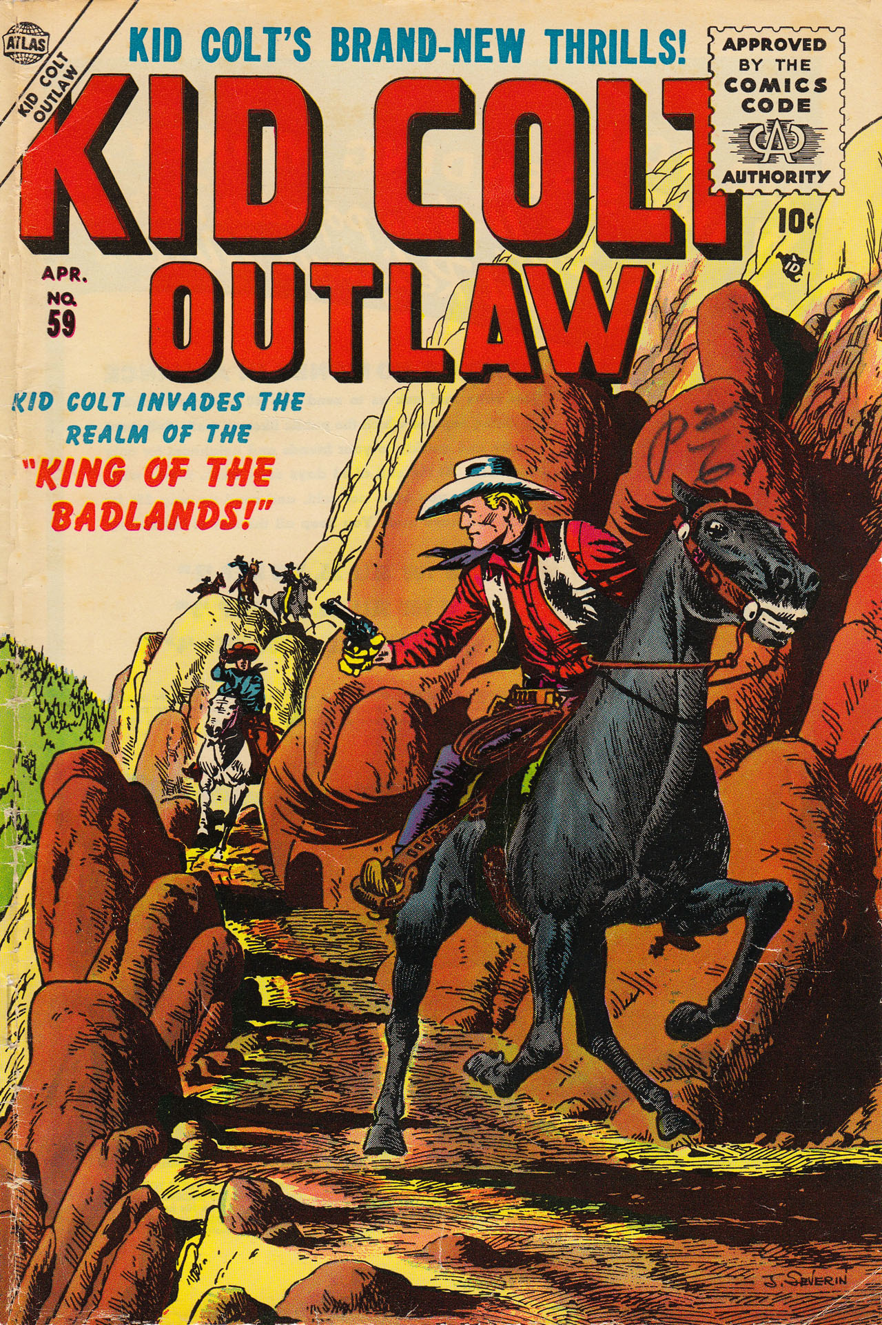 Read online Kid Colt Outlaw comic -  Issue #59 - 1