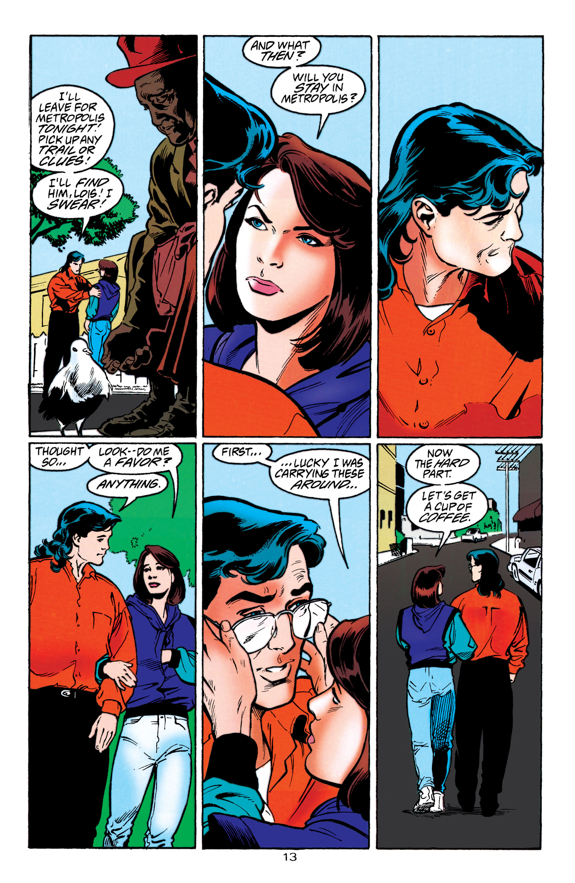 Read online Adventures of Superman (1987) comic -  Issue #525 - 14