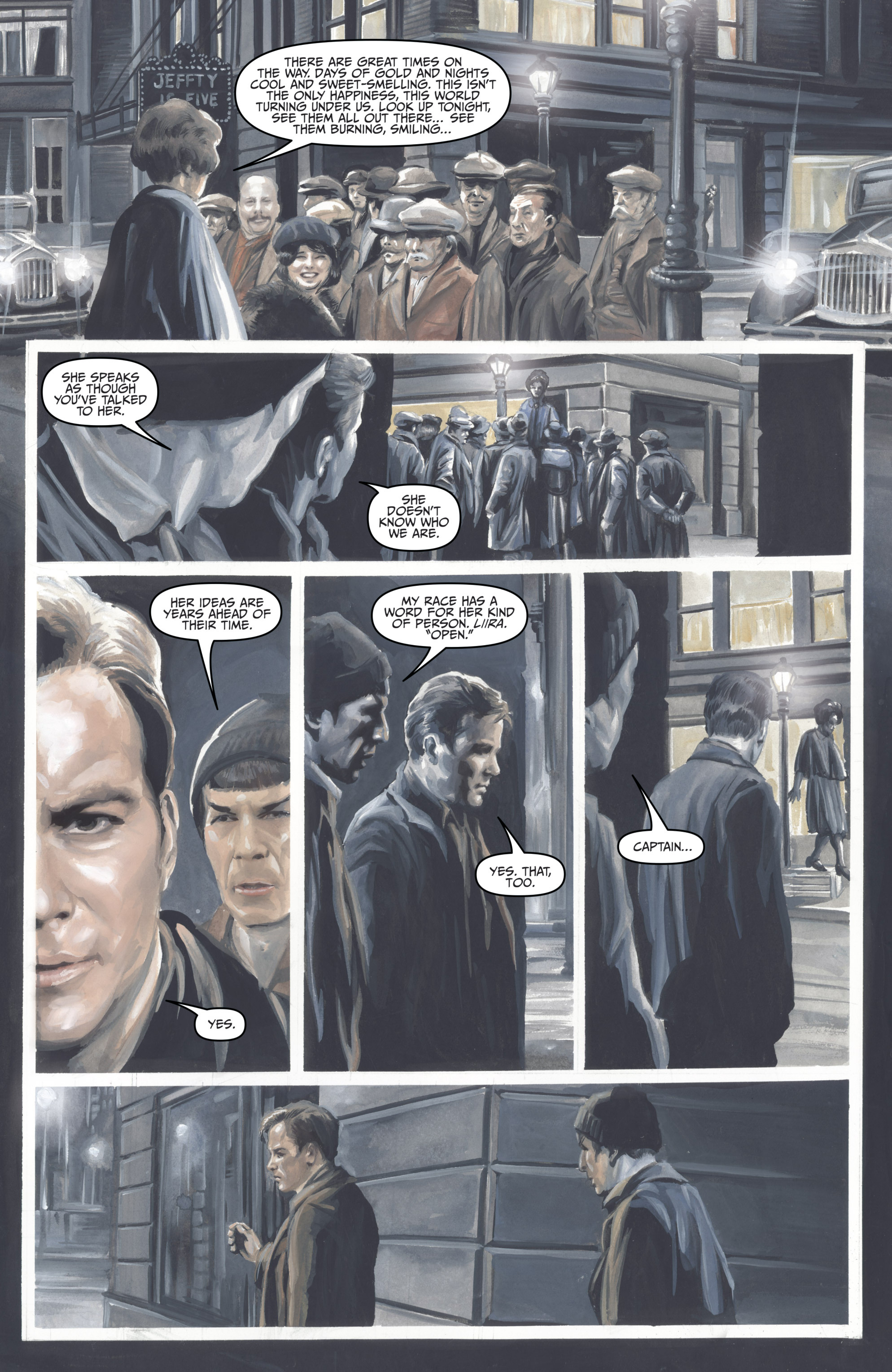 Read online Star Trek: Harlan Ellison's Original The City on the Edge of Forever Teleplay comic -  Issue #5 - 12