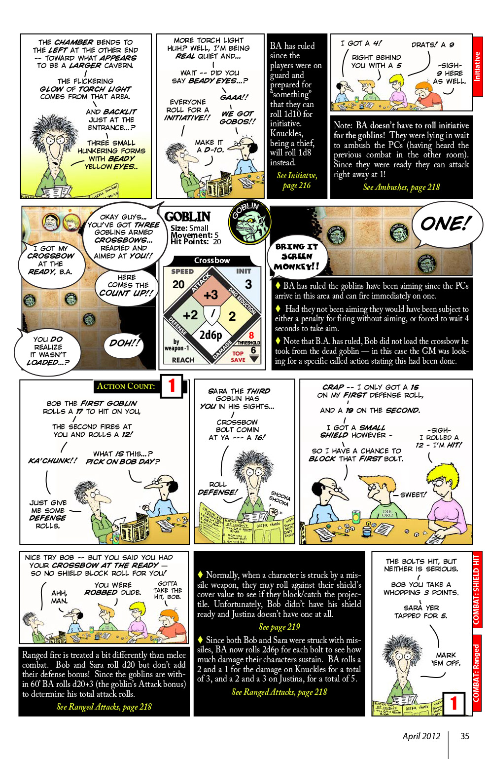 Read online Knights of the Dinner Table comic -  Issue #186 - 37