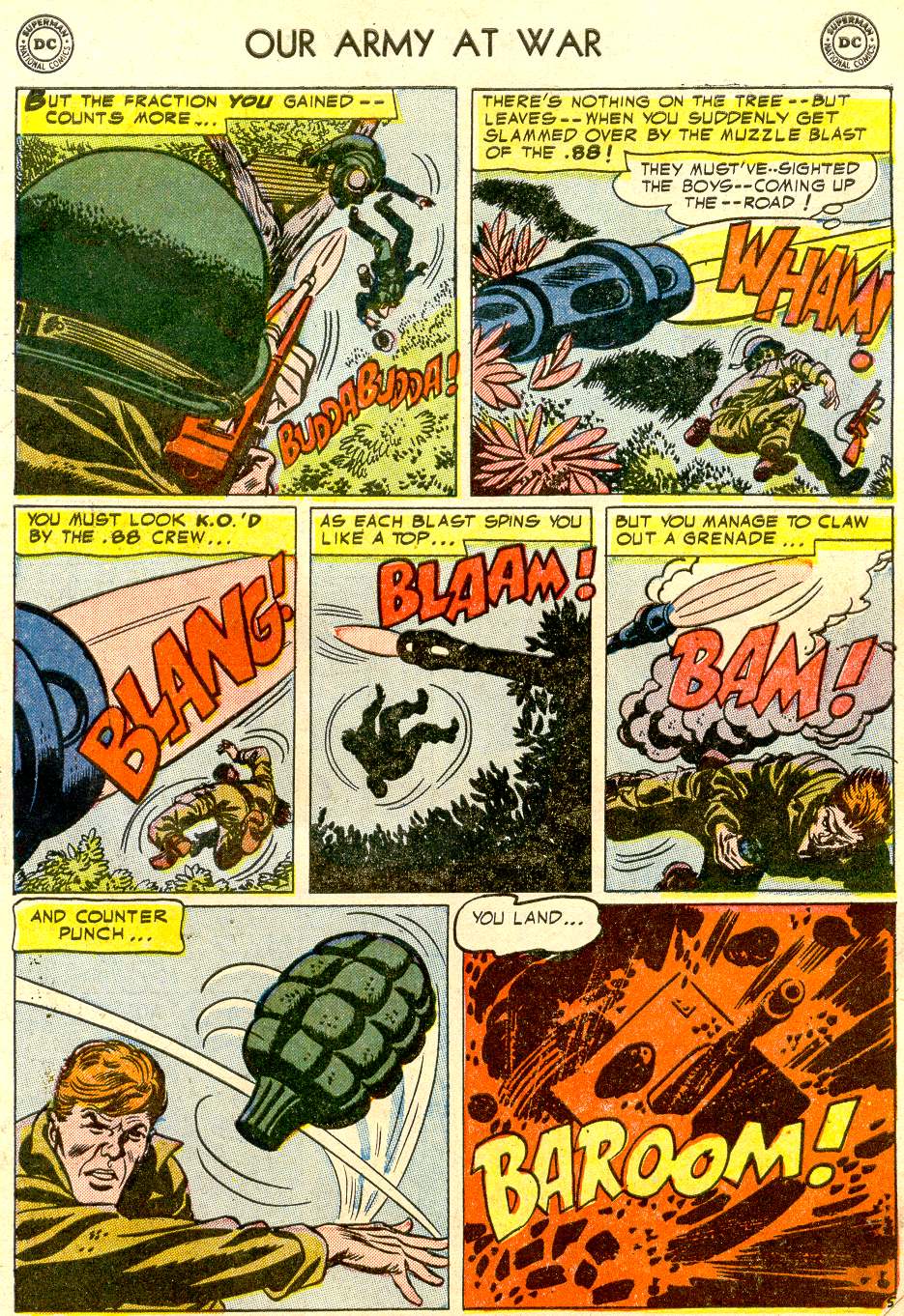 Read online Our Army at War (1952) comic -  Issue #28 - 7