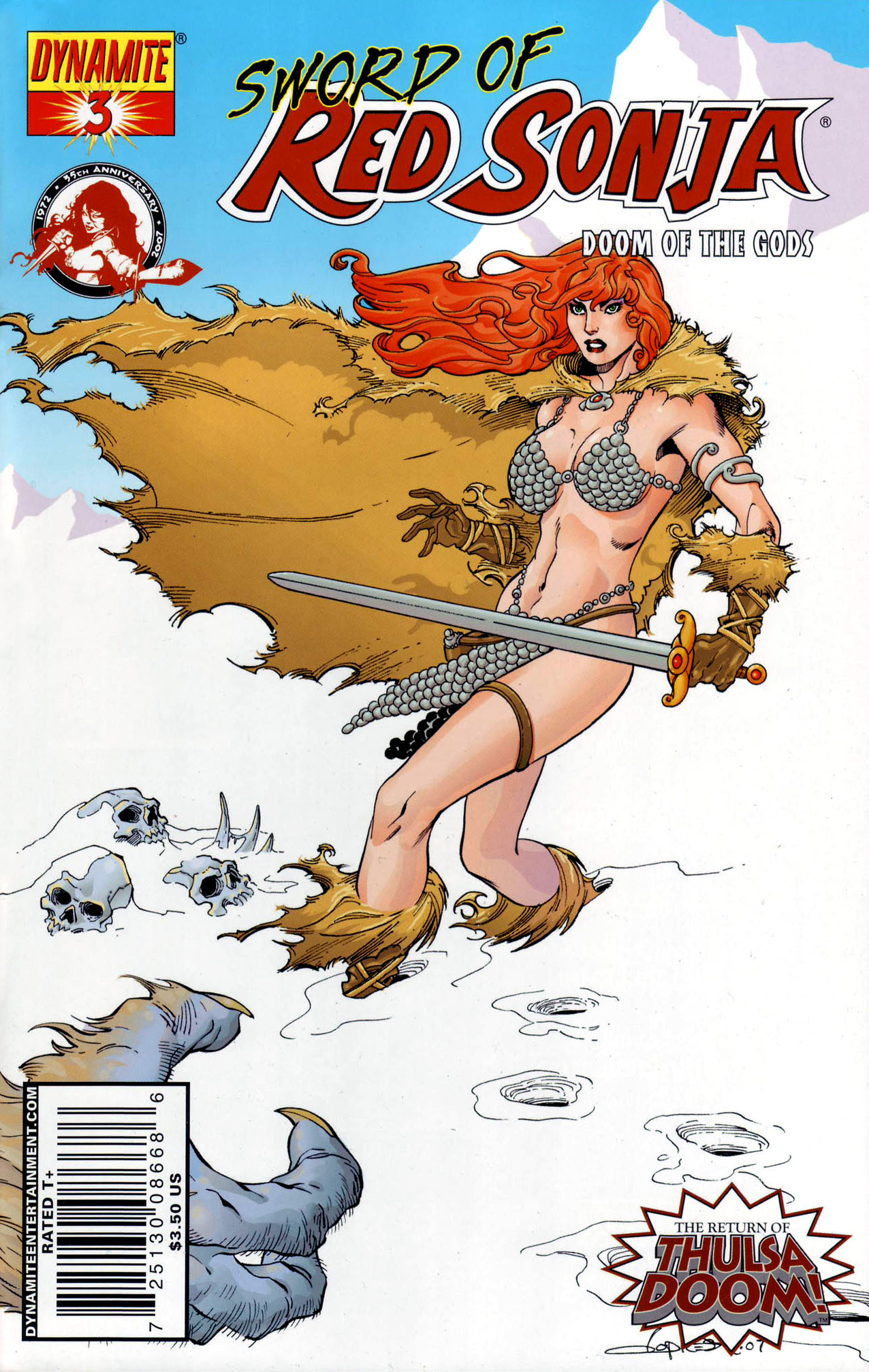 Read online Sword of Red Sonja: Doom of the Gods comic -  Issue #3 - 2