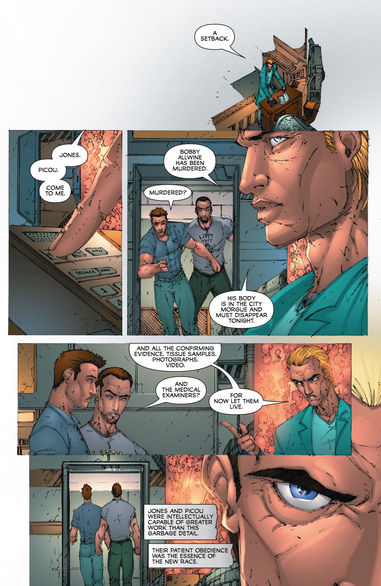 Read online Dean Koontz's Frankenstein: Prodigal Son (2008) comic -  Issue #4 - 7