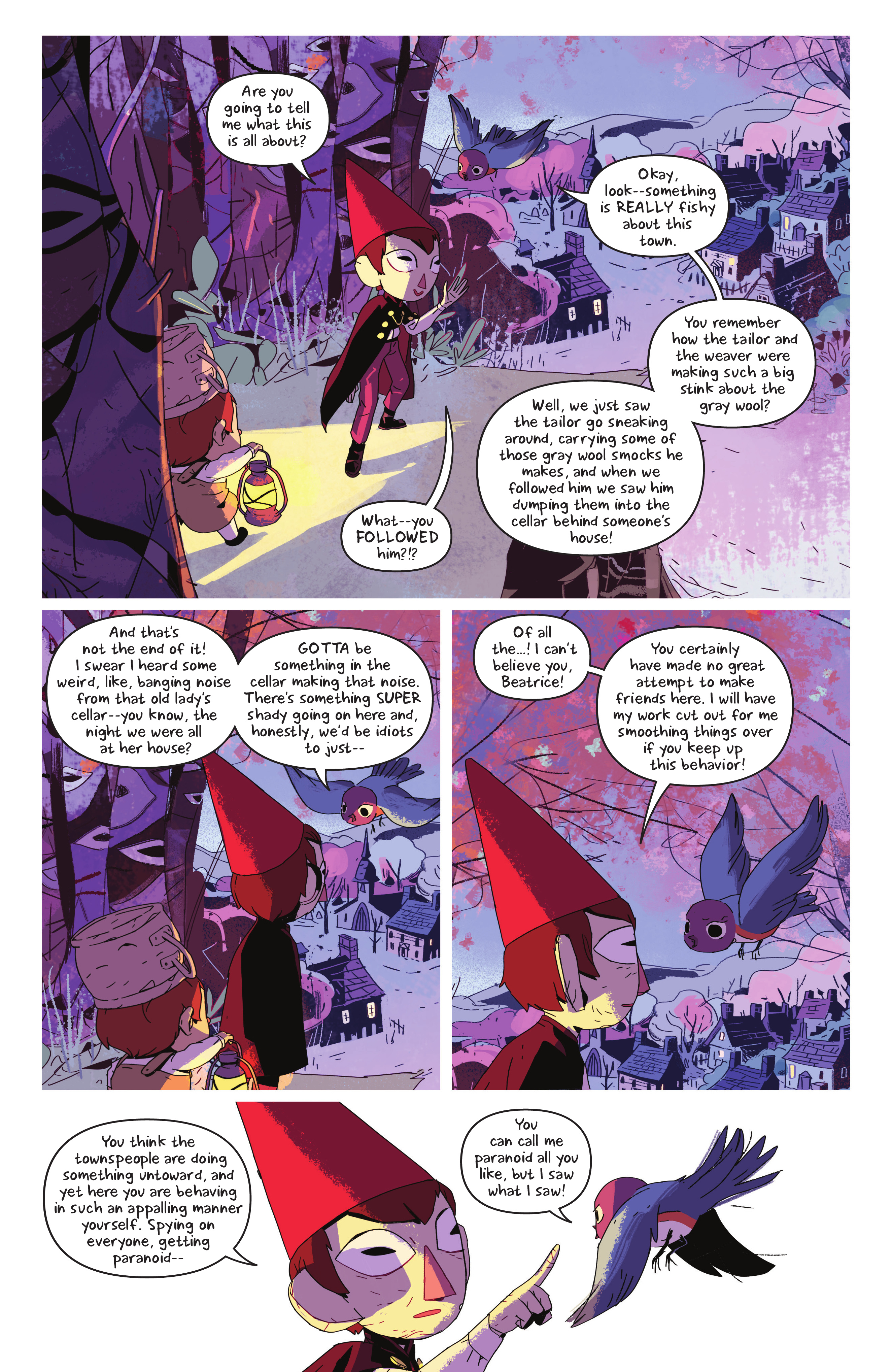 Read online Over the Garden Wall: Hollow Town comic -  Issue # TPB - 75