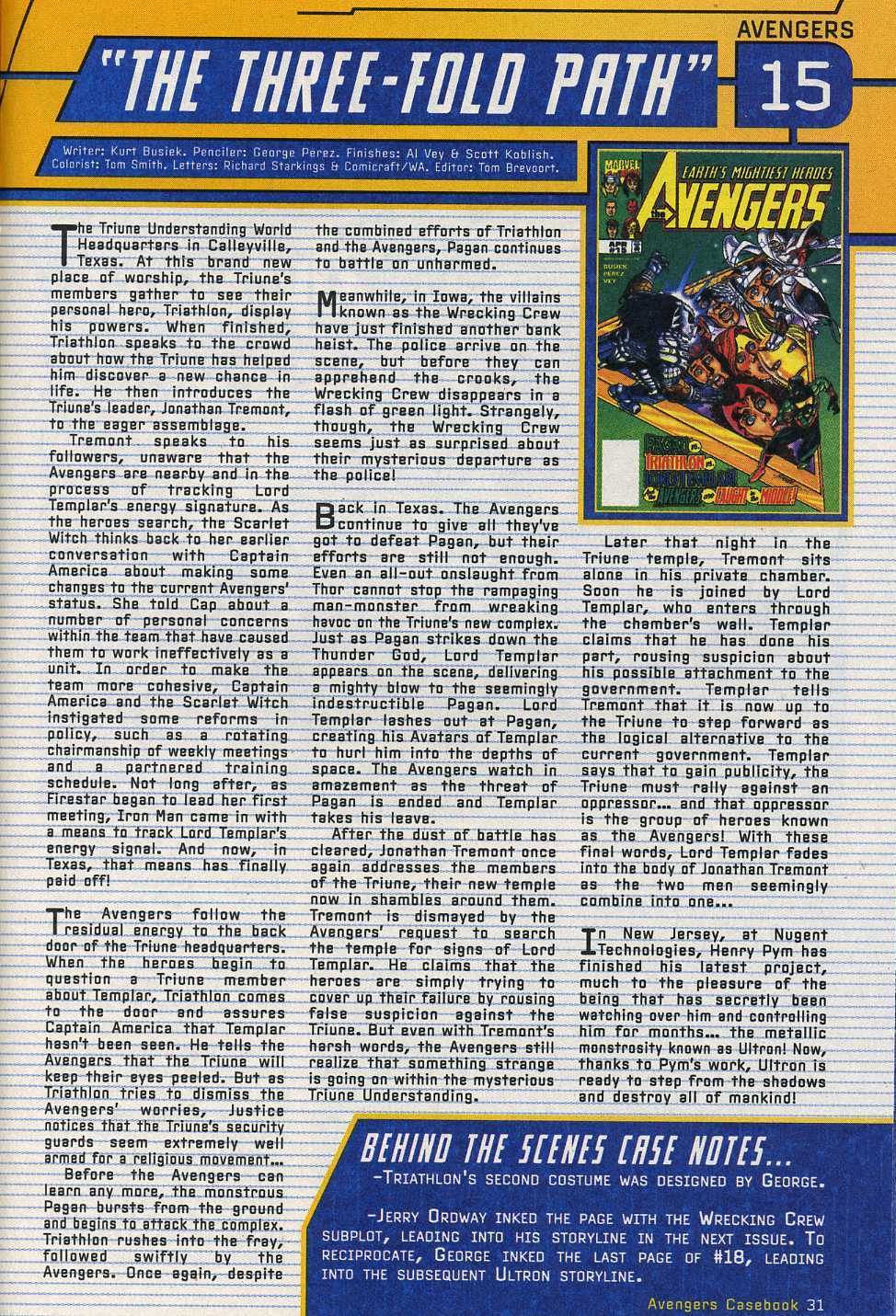 Read online Avengers: Casebook 1999 comic -  Issue # Full - 24