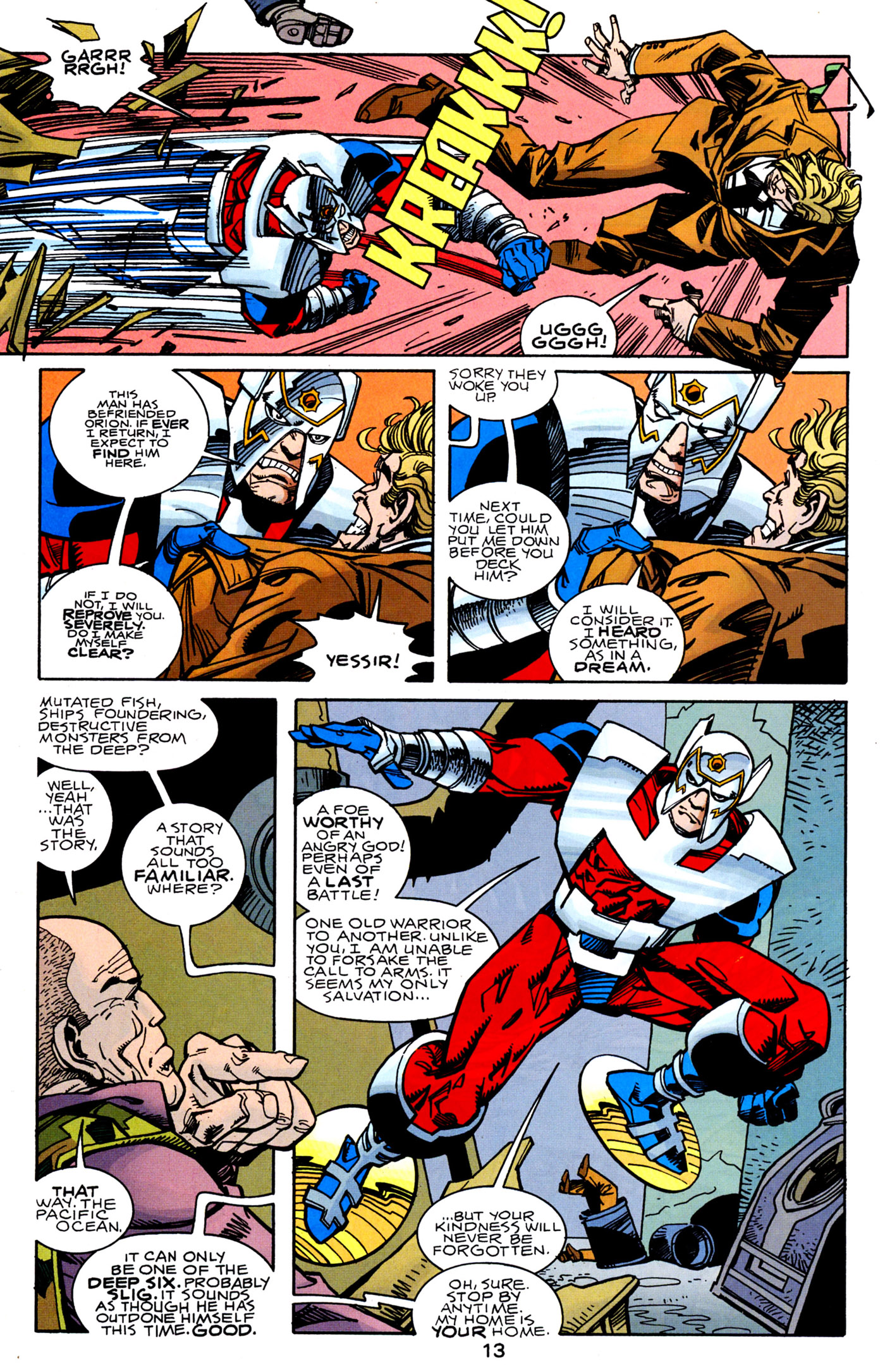 Read online Orion comic -  Issue #19 - 14