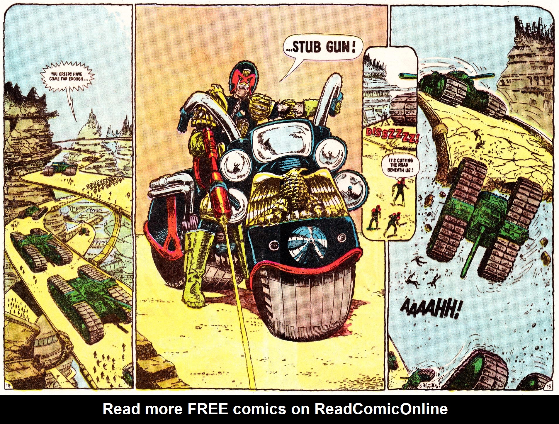 Read online Judge Dredd (1983) comic -  Issue #22 - 14