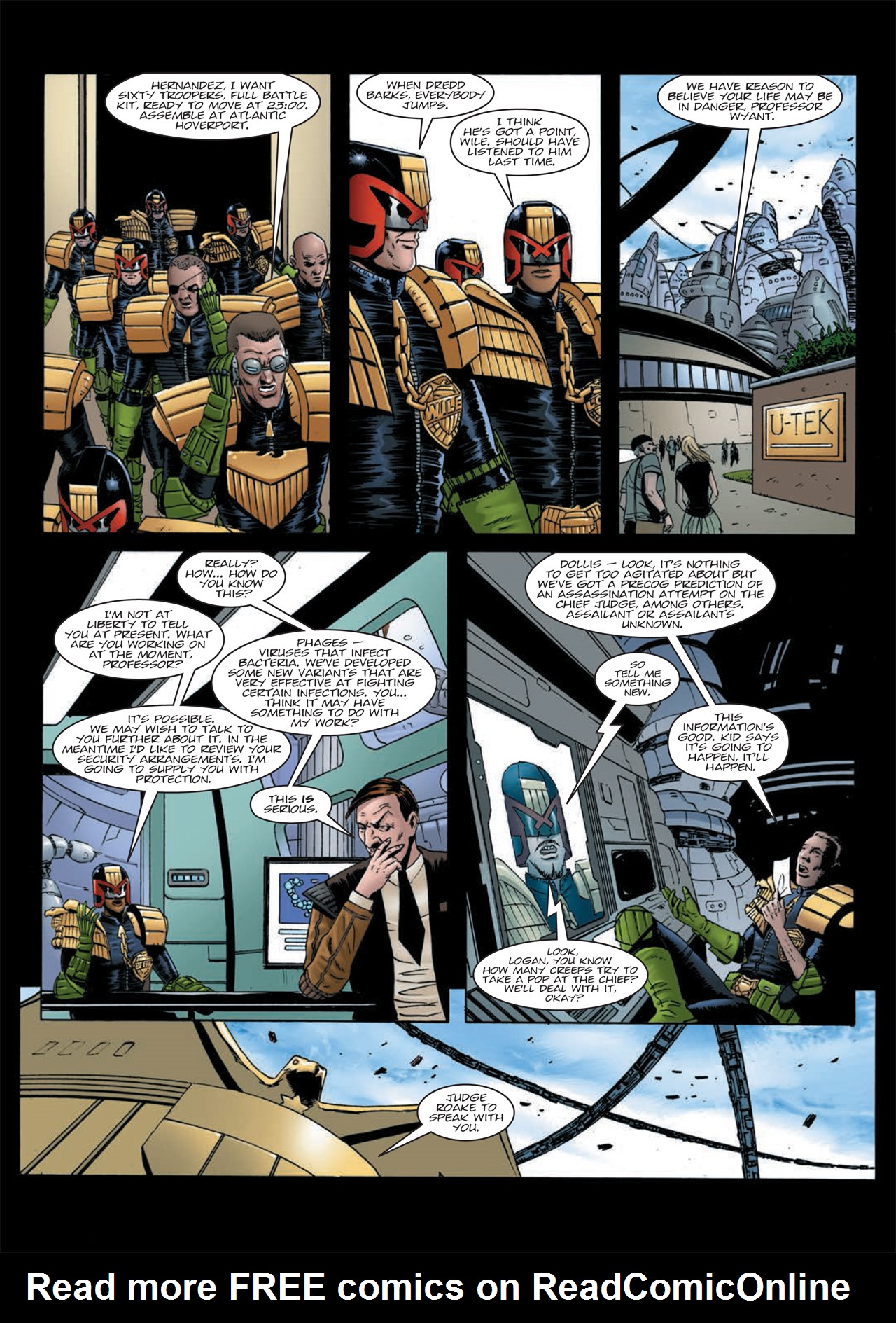 Read online Judge Dredd: Day of Chaos: Endgame comic -  Issue # TPB (Part 1) - 18