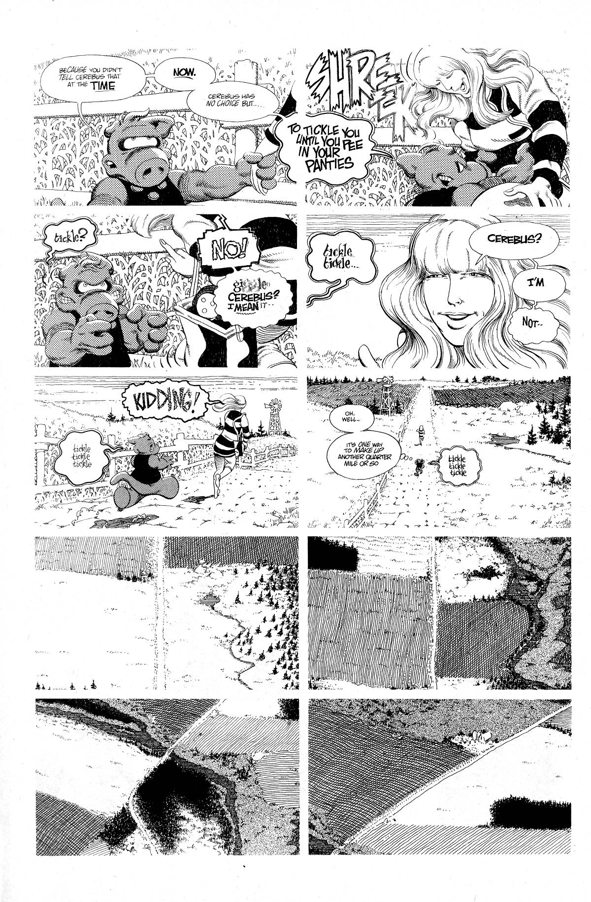 Read online Cerebus comic -  Issue #234 - 12