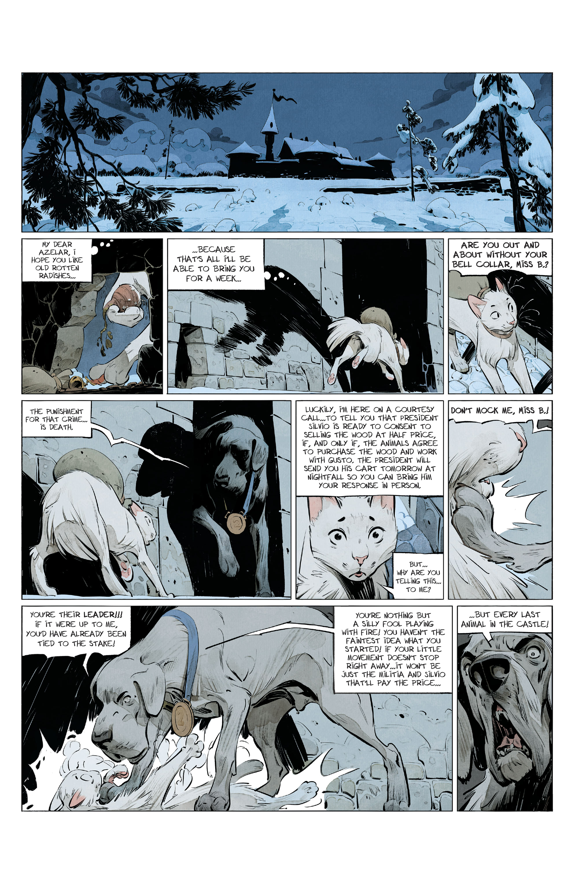 Read online Animal Castle comic -  Issue #5 - 13
