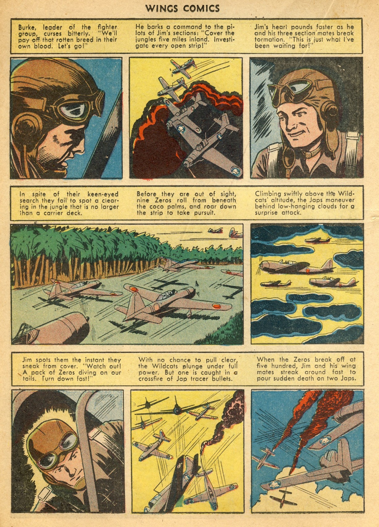 Read online Wings Comics comic -  Issue #39 - 40