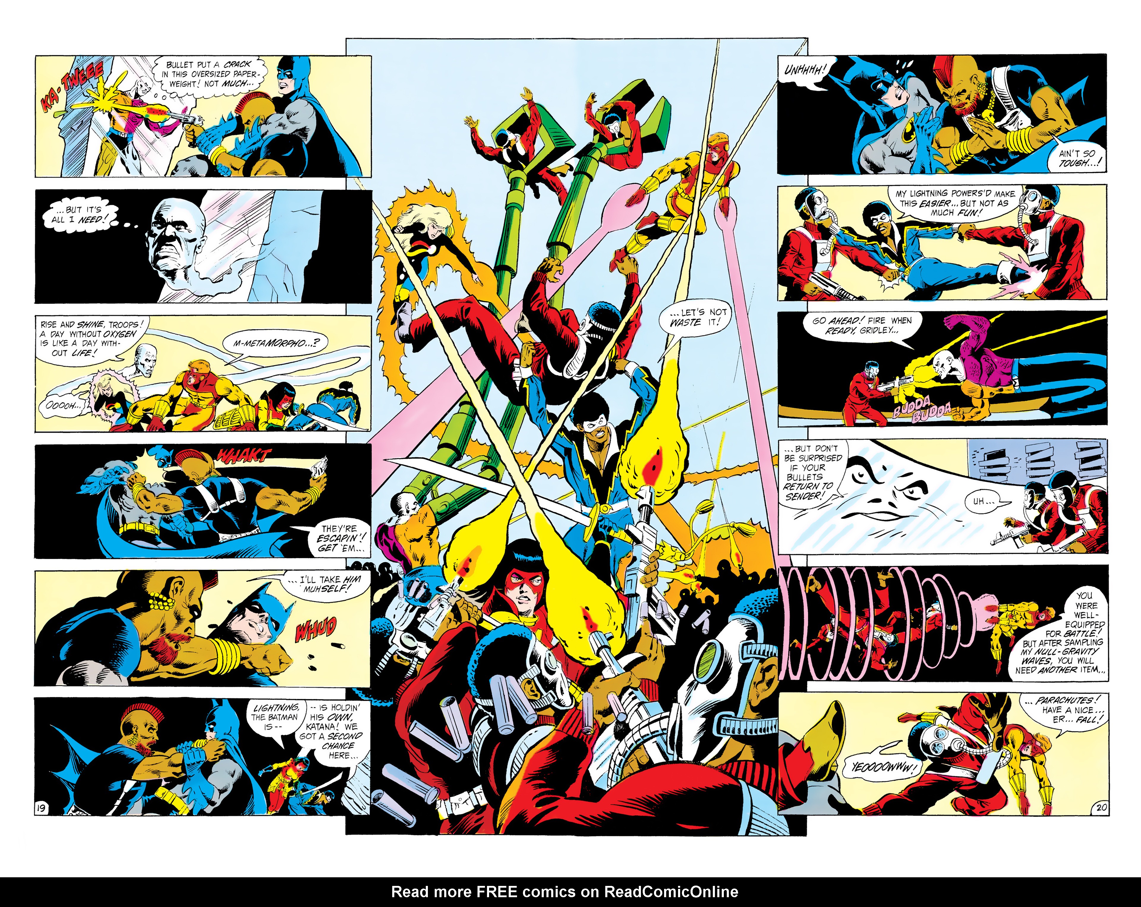 Read online Batman and the Outsiders (1983) comic -  Issue #13 - 19