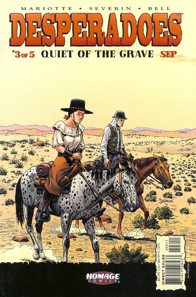 Read online Desperadoes: Quiet Of The Grave comic -  Issue #3 - 1