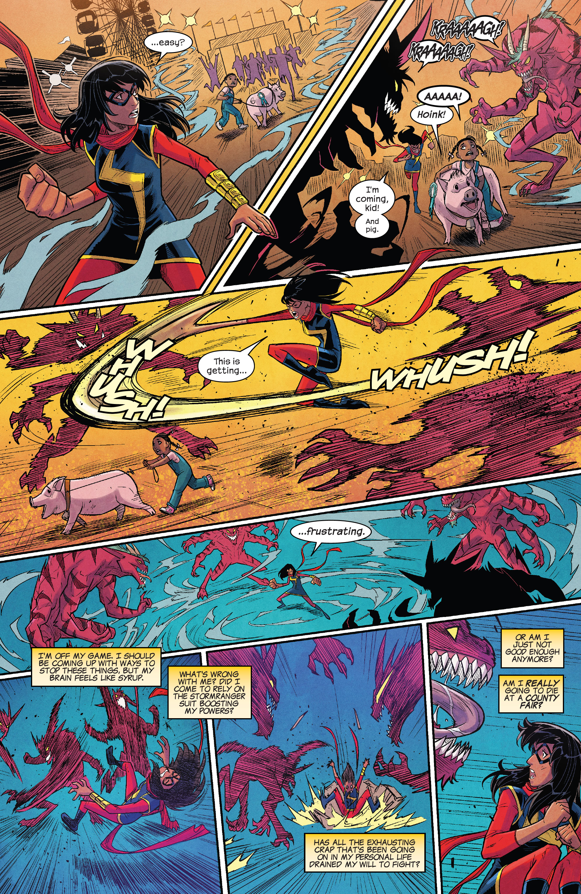 Read online Magnificent Ms. Marvel comic -  Issue #13 - 14