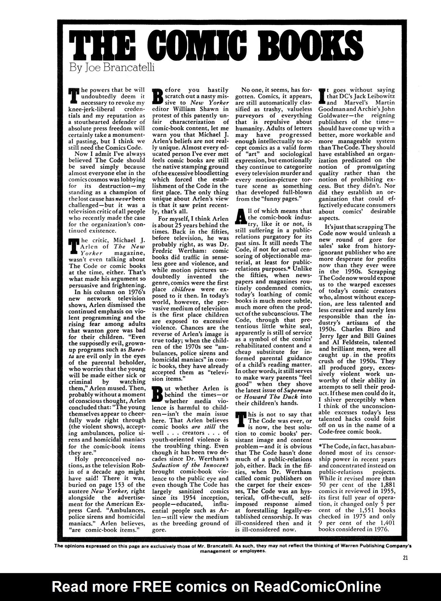 Read online Creepy Archives comic -  Issue # TPB 19 (Part 1) - 22