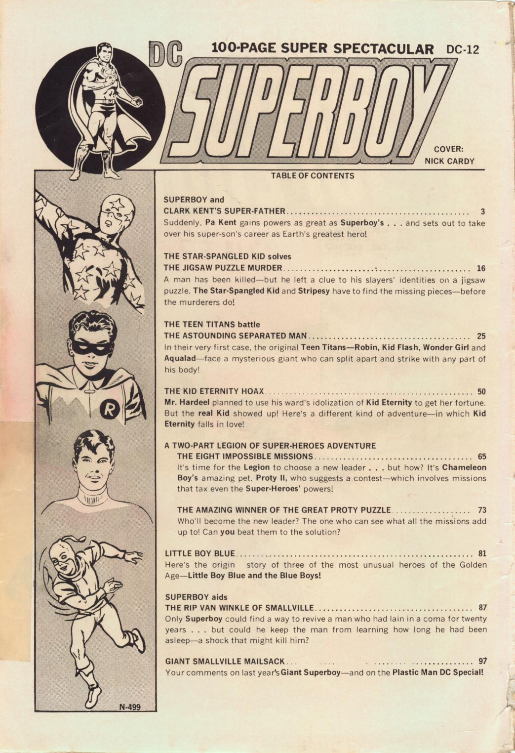 Read online Superboy (1949) comic -  Issue #185 - 3