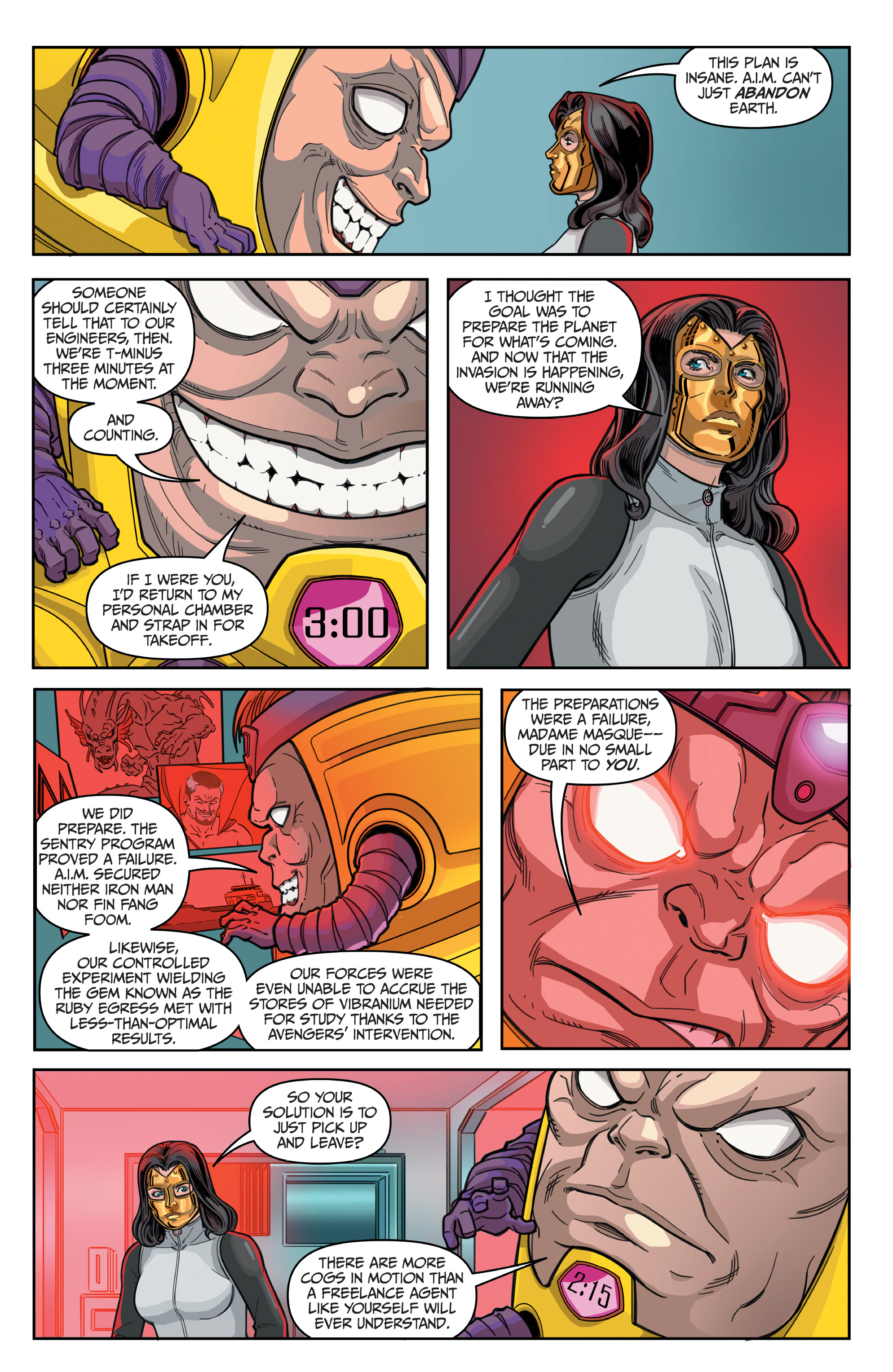 Read online Marvel Action: Avengers comic -  Issue #7 - 14