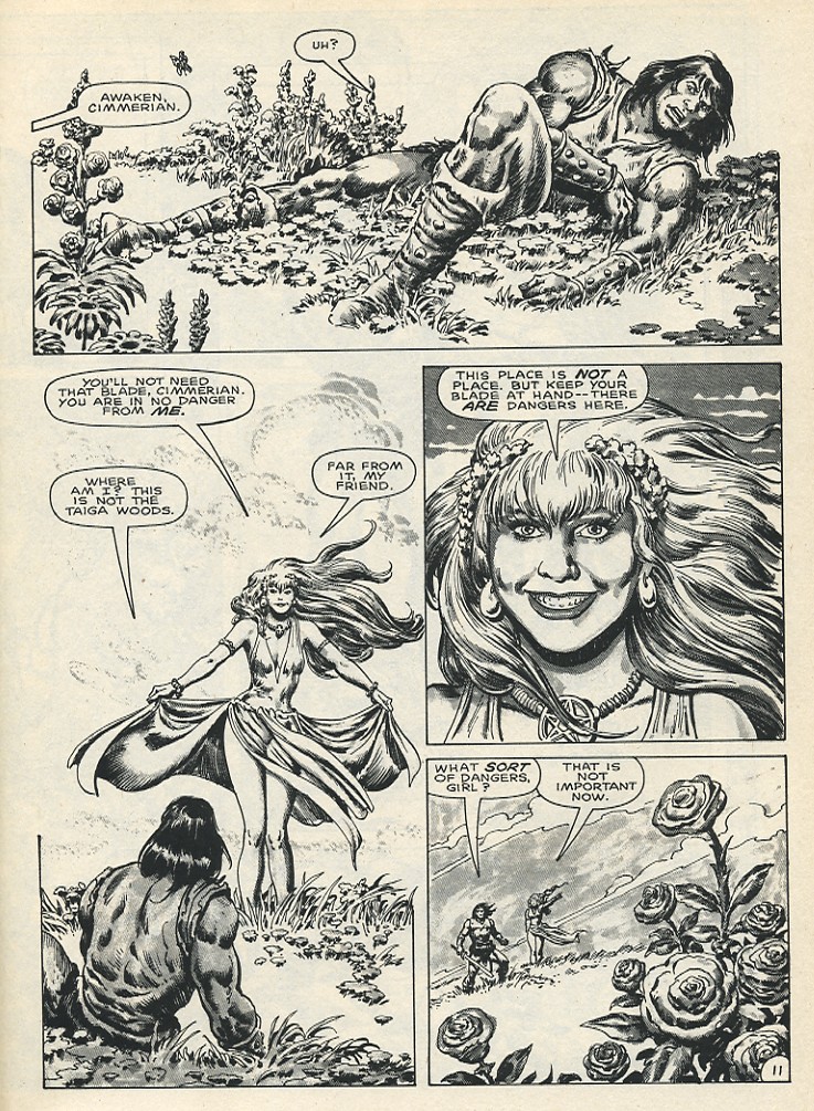 Read online The Savage Sword Of Conan comic -  Issue #140 - 17