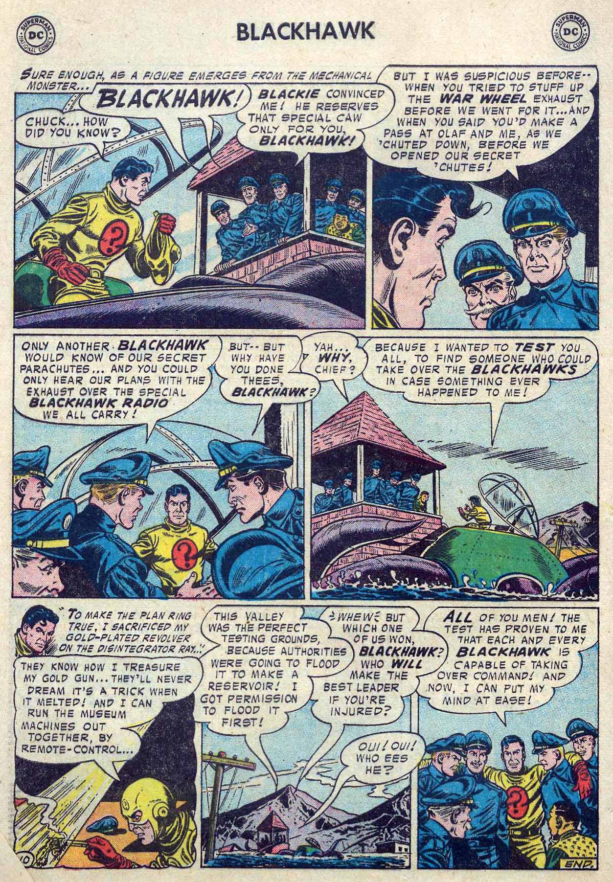Read online Blackhawk (1957) comic -  Issue #109 - 32