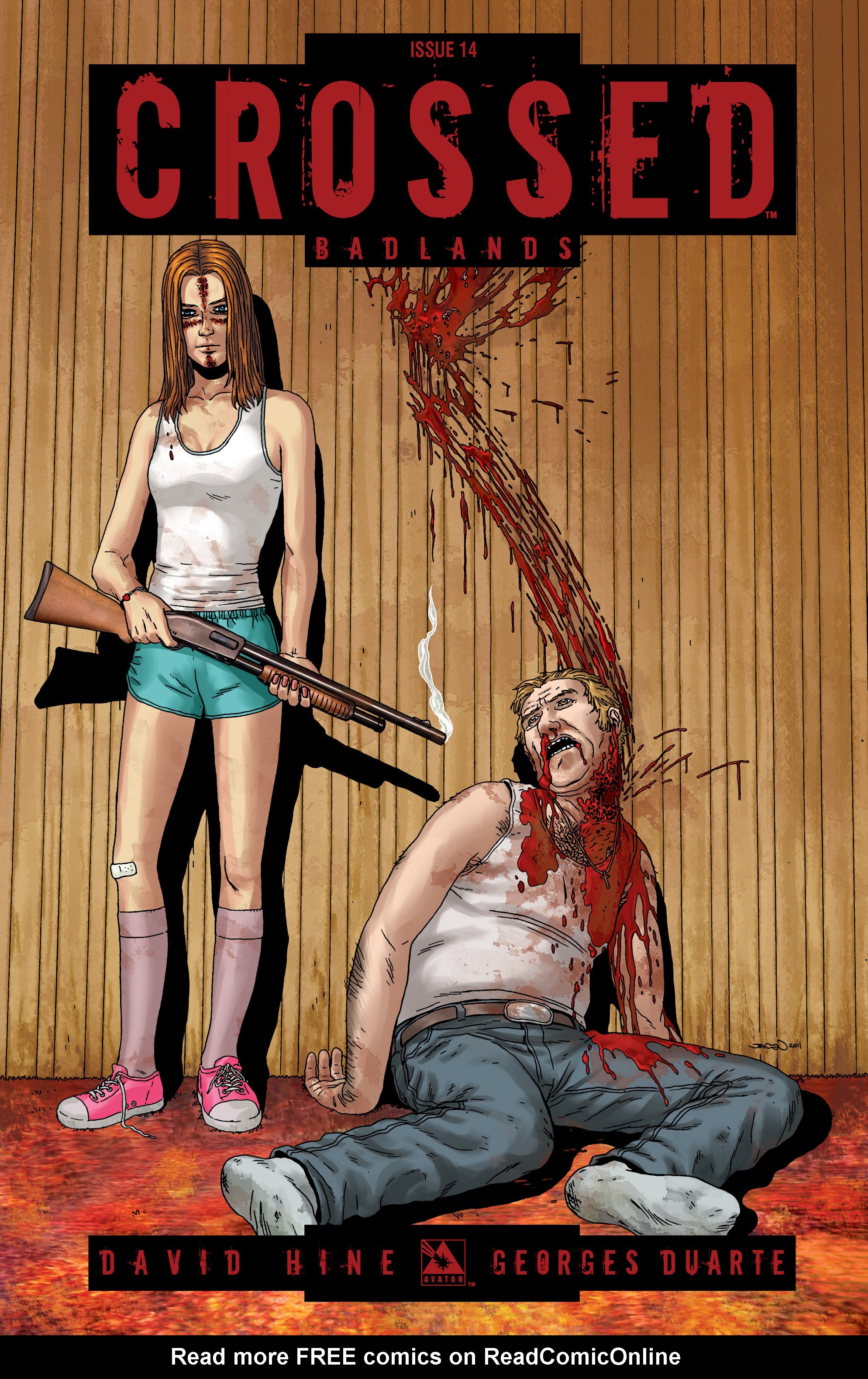 Read online Crossed: Badlands comic -  Issue #14 - 1