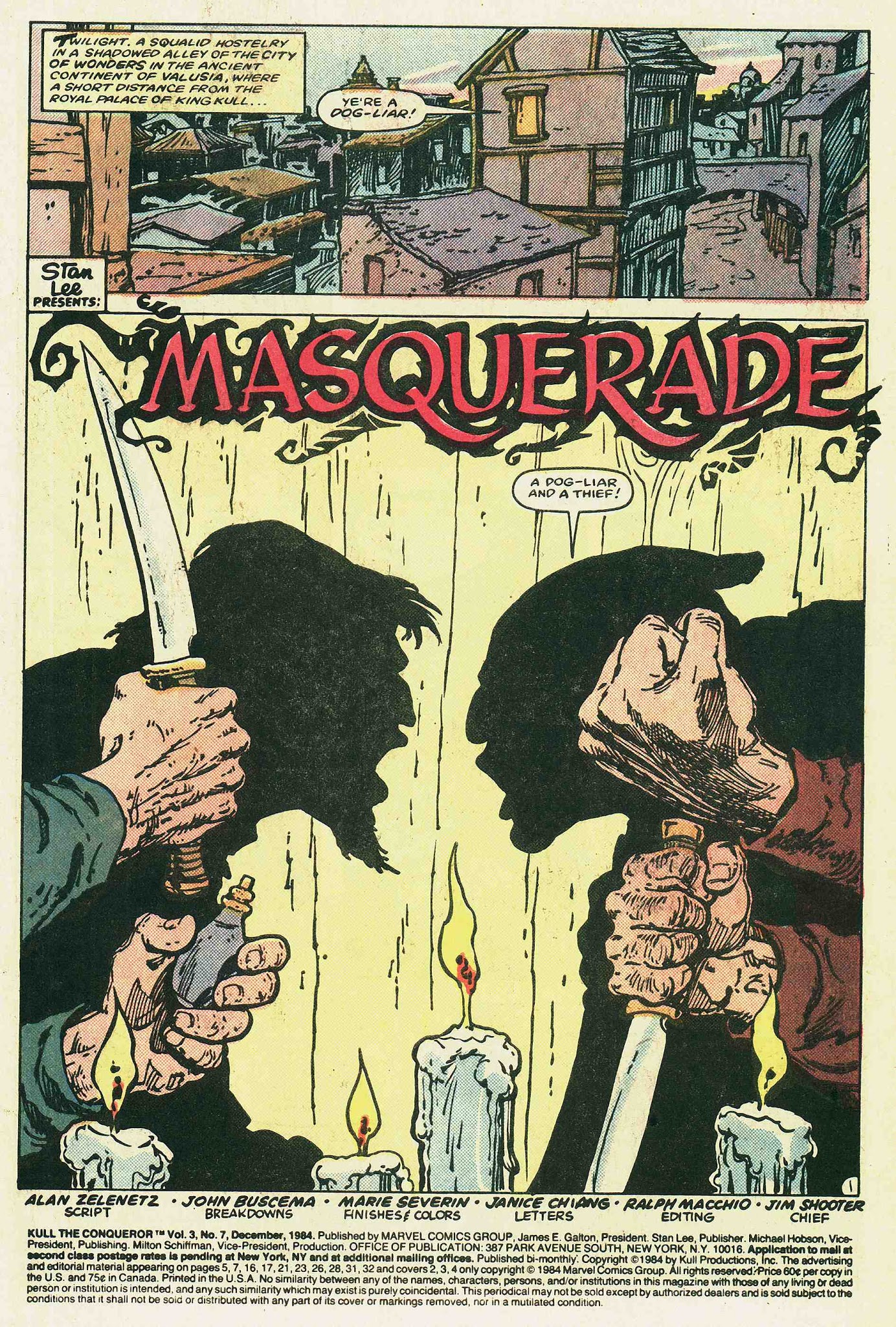 Read online Kull The Conqueror (1983) comic -  Issue #7 - 2
