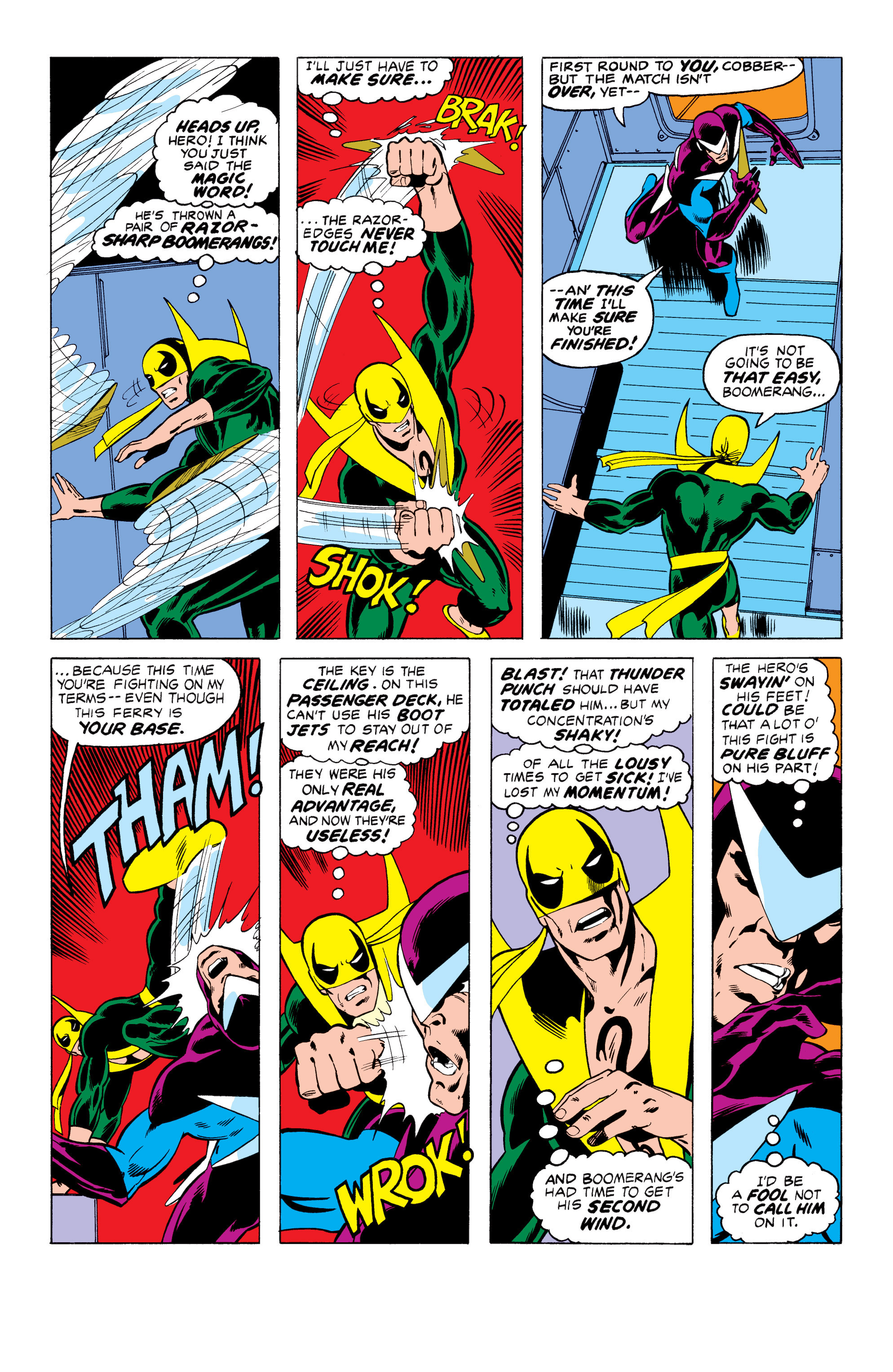 Read online Iron Fist (1975) comic -  Issue #13 - 14