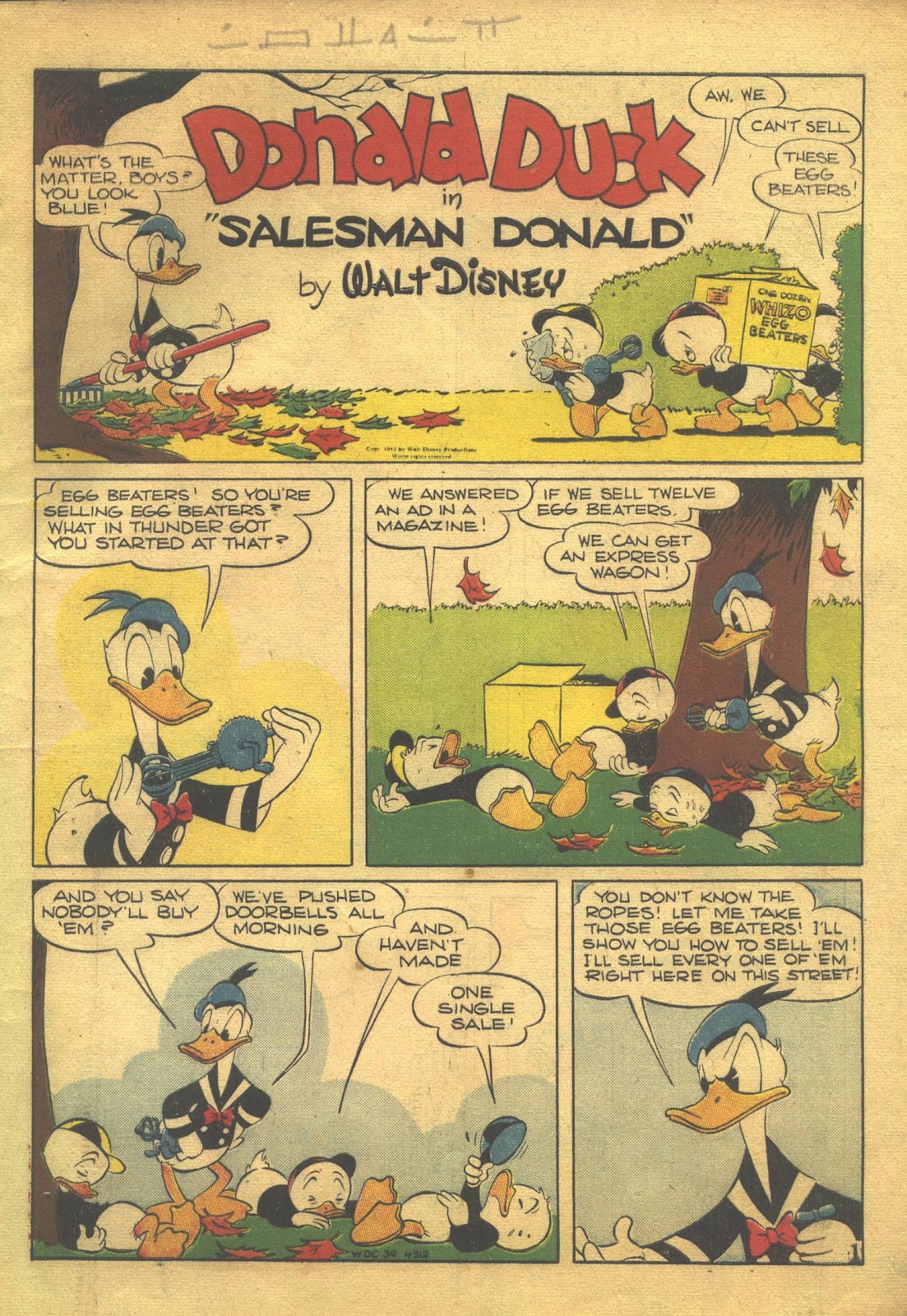 Walt Disney's Comics and Stories issue 39 - Page 3