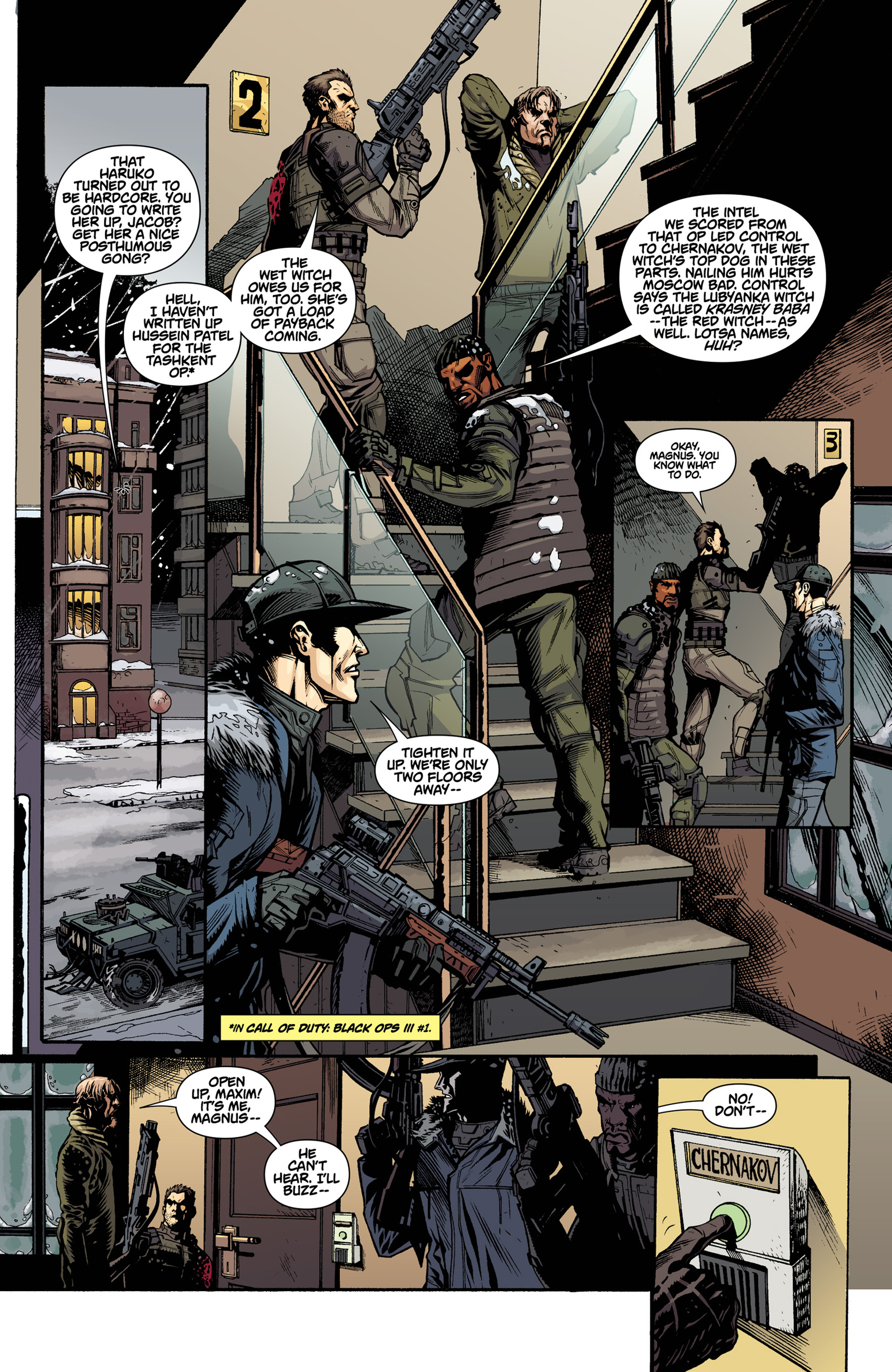 Read online Call of Duty: Black Ops III comic -  Issue #2 - 7