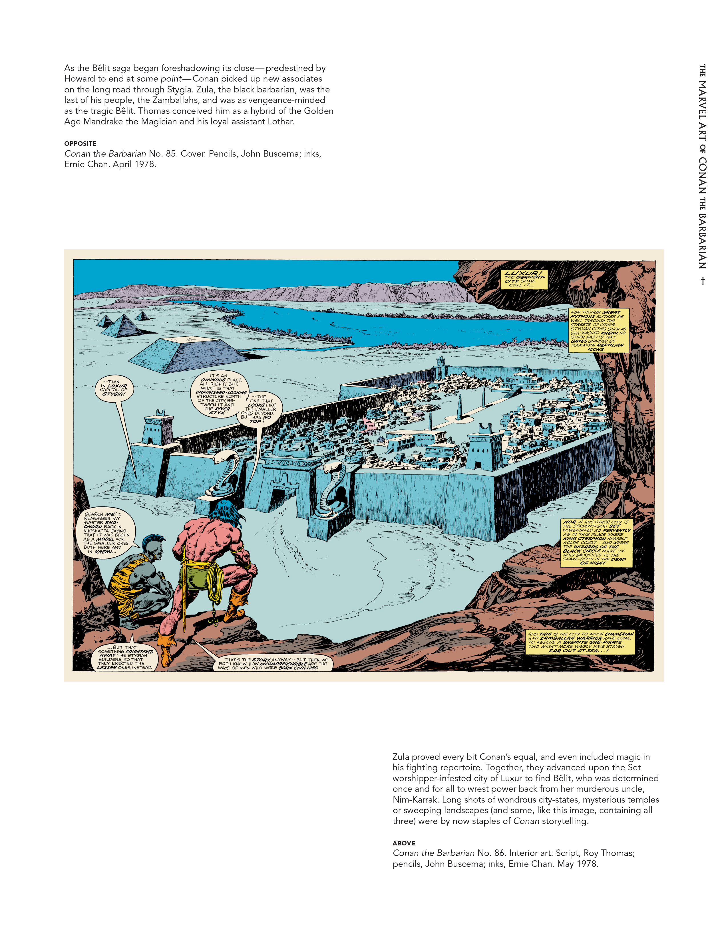 Read online Marvel Art of Conan the Barbarian comic -  Issue # TPB (Part 1) - 93