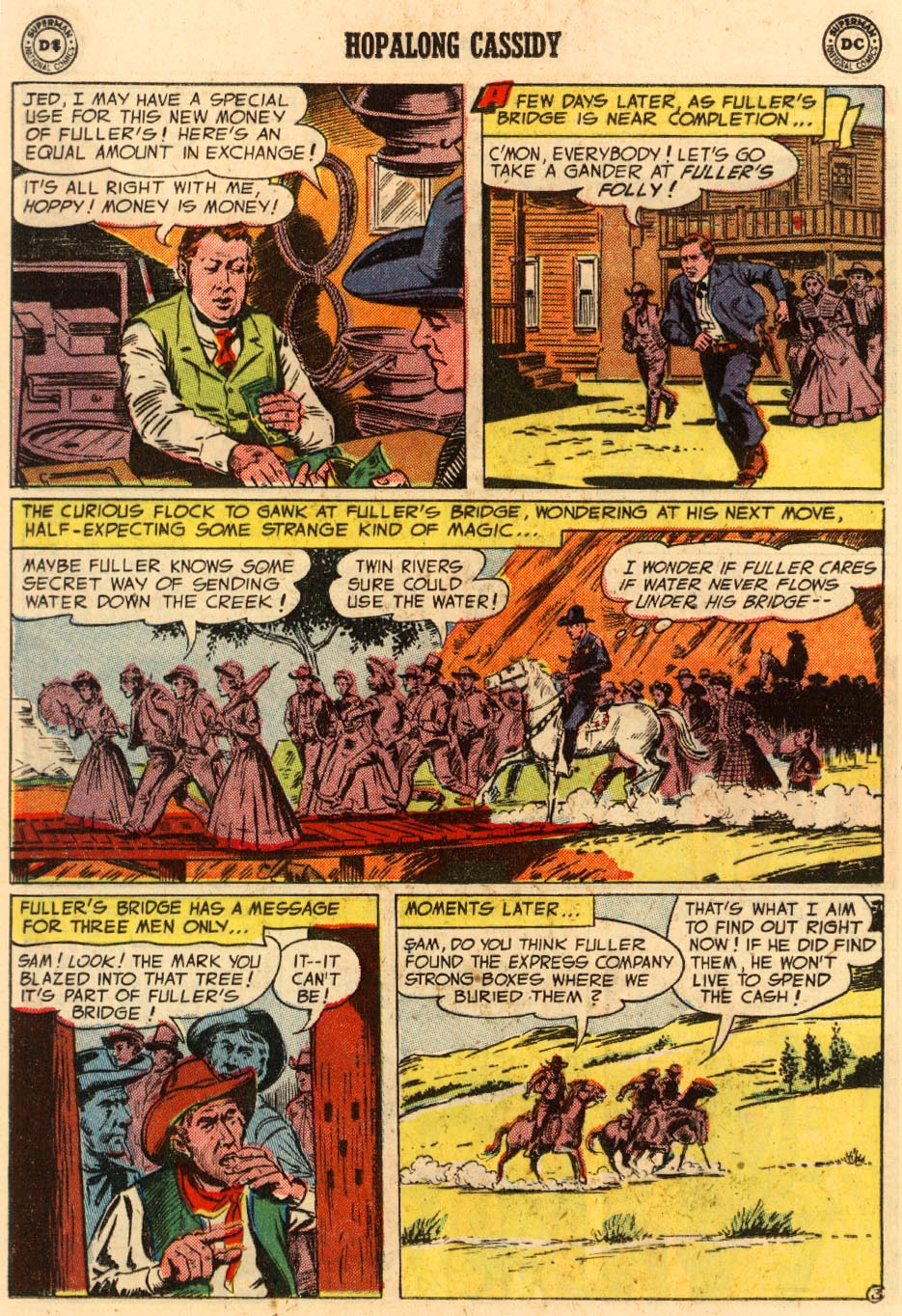 Read online Hopalong Cassidy comic -  Issue #97 - 16